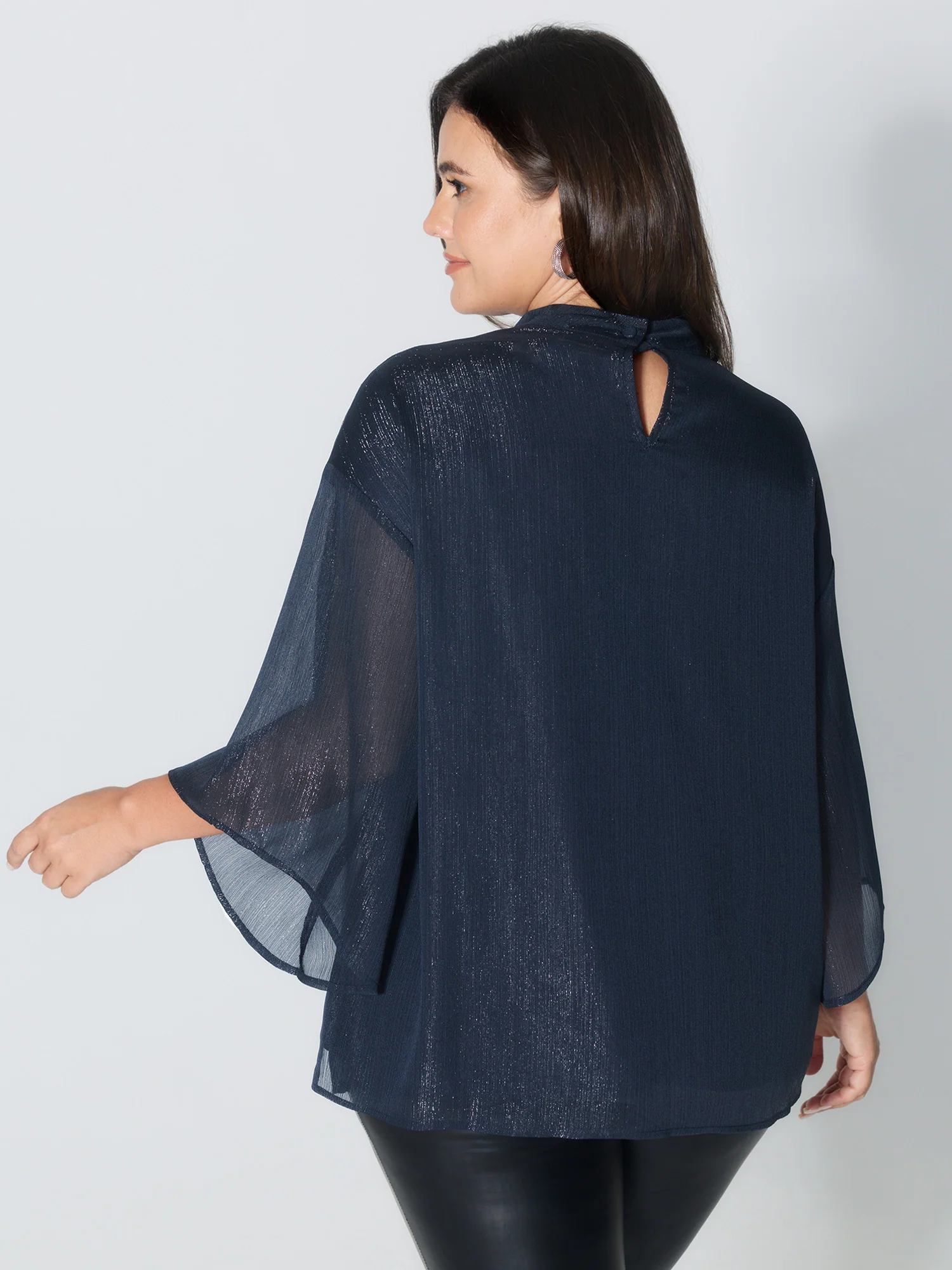Floral Bead Embroidery Starry Blouse - Image 4