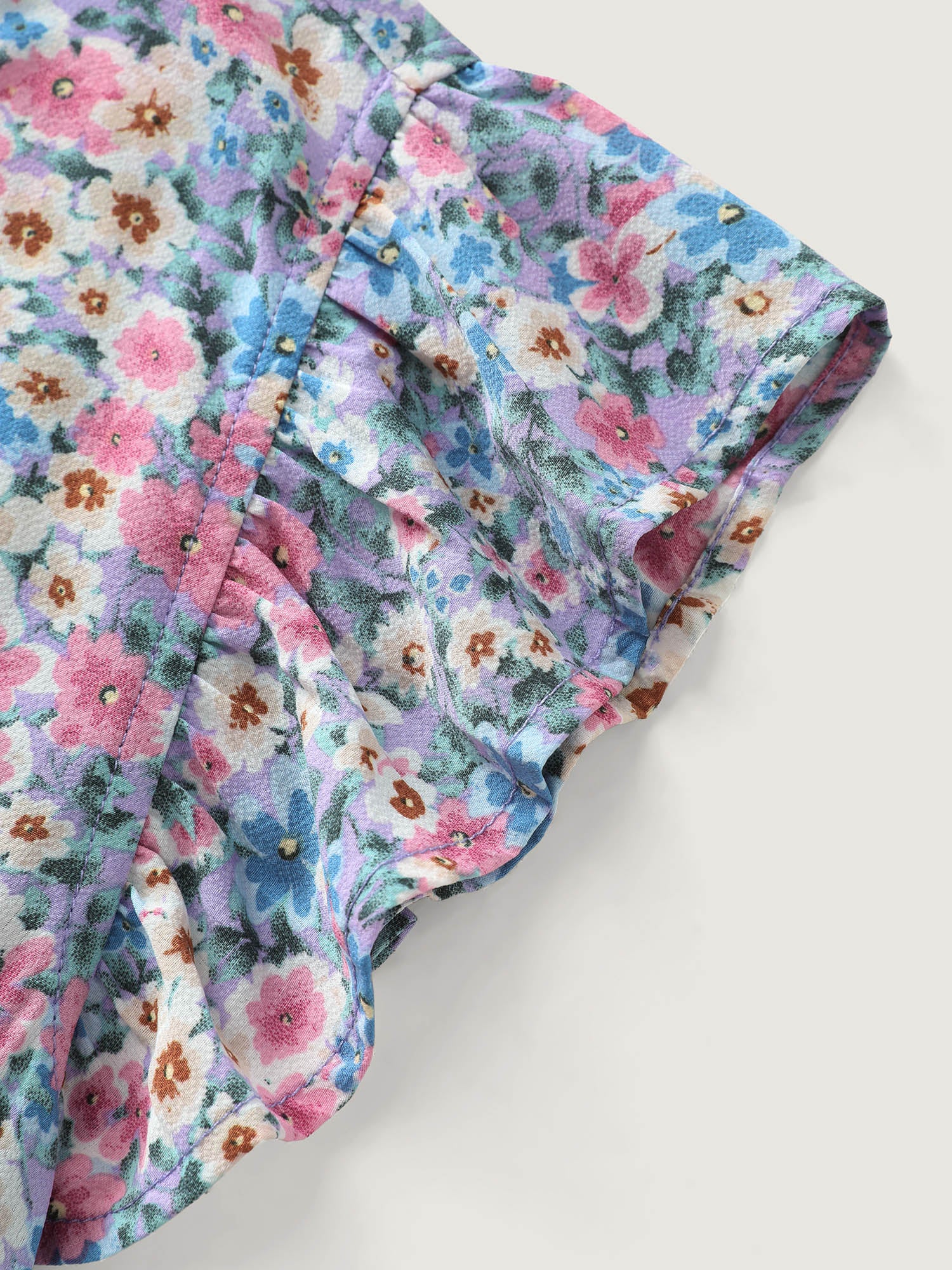 Floral Breeze Ruffled Layered Blouse - Image 5