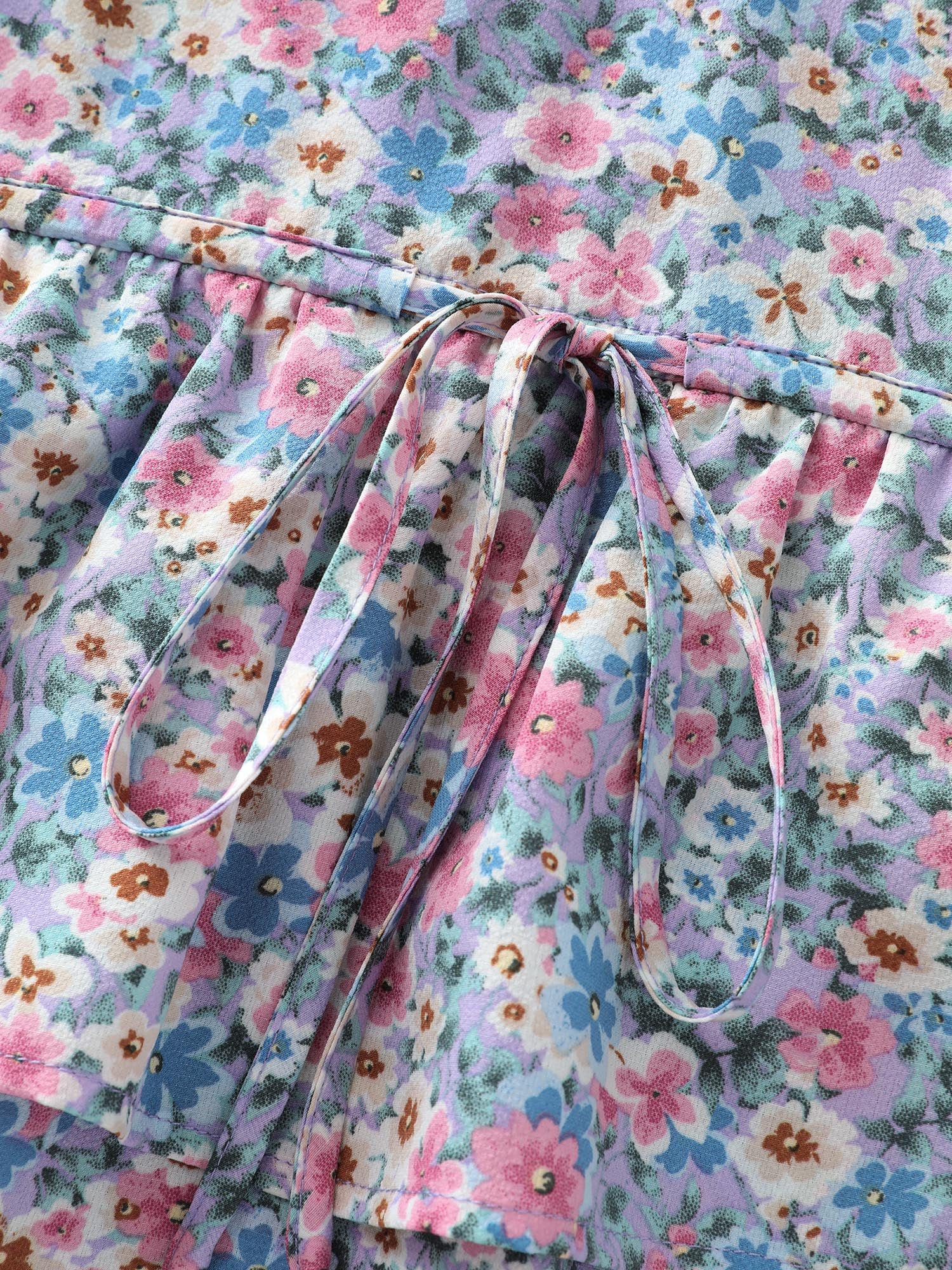 Floral Breeze Ruffled Layered Blouse - Image 6