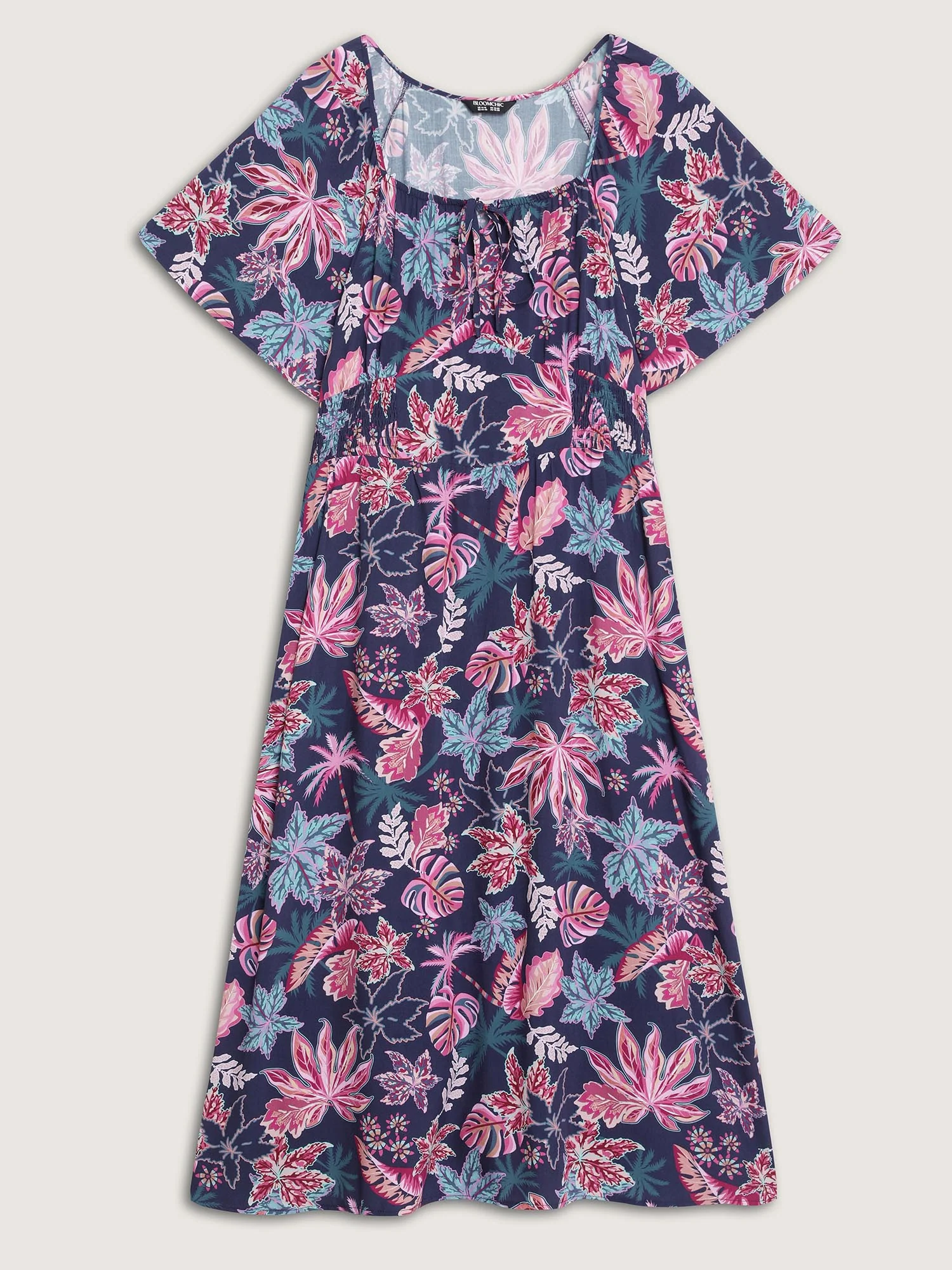 Floral Cinched-Waist Maxi Dress - Image 7