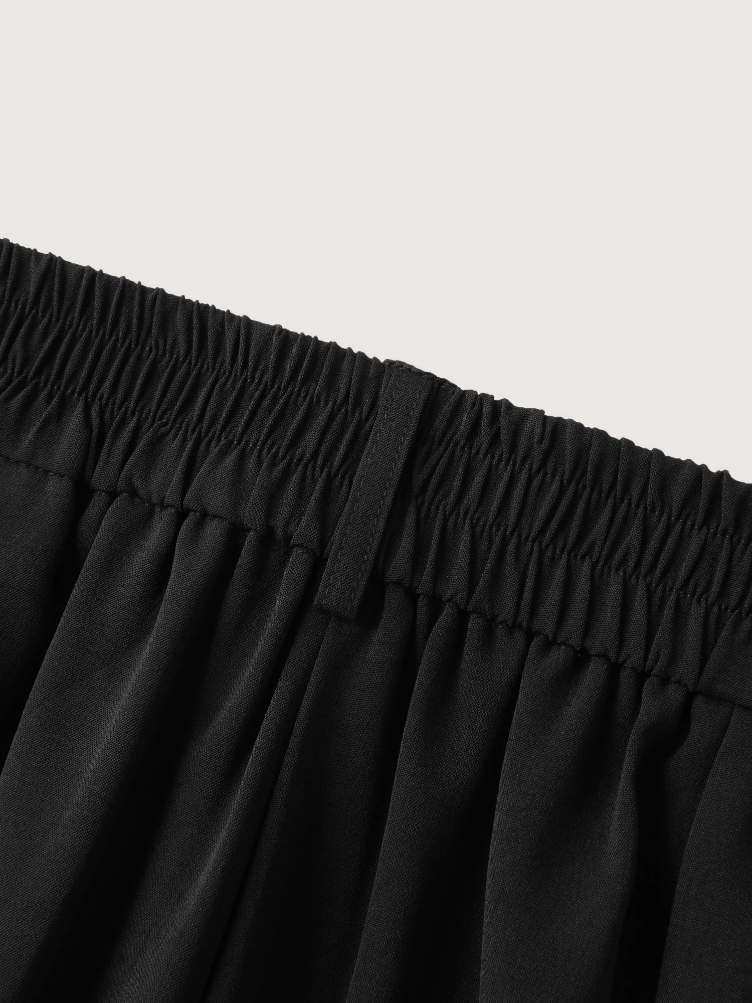 Floral Embroidered Hem Wide-Leg Pants - Image 7
