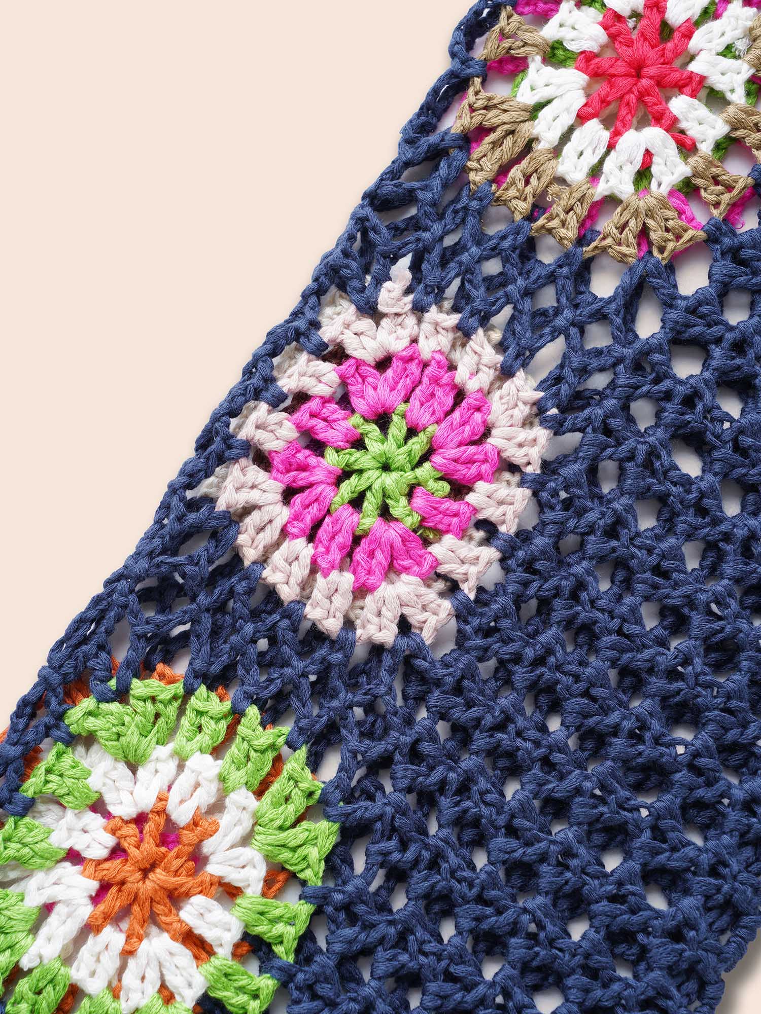 Floral Embroidered Hollow Out Pullover - Image 11