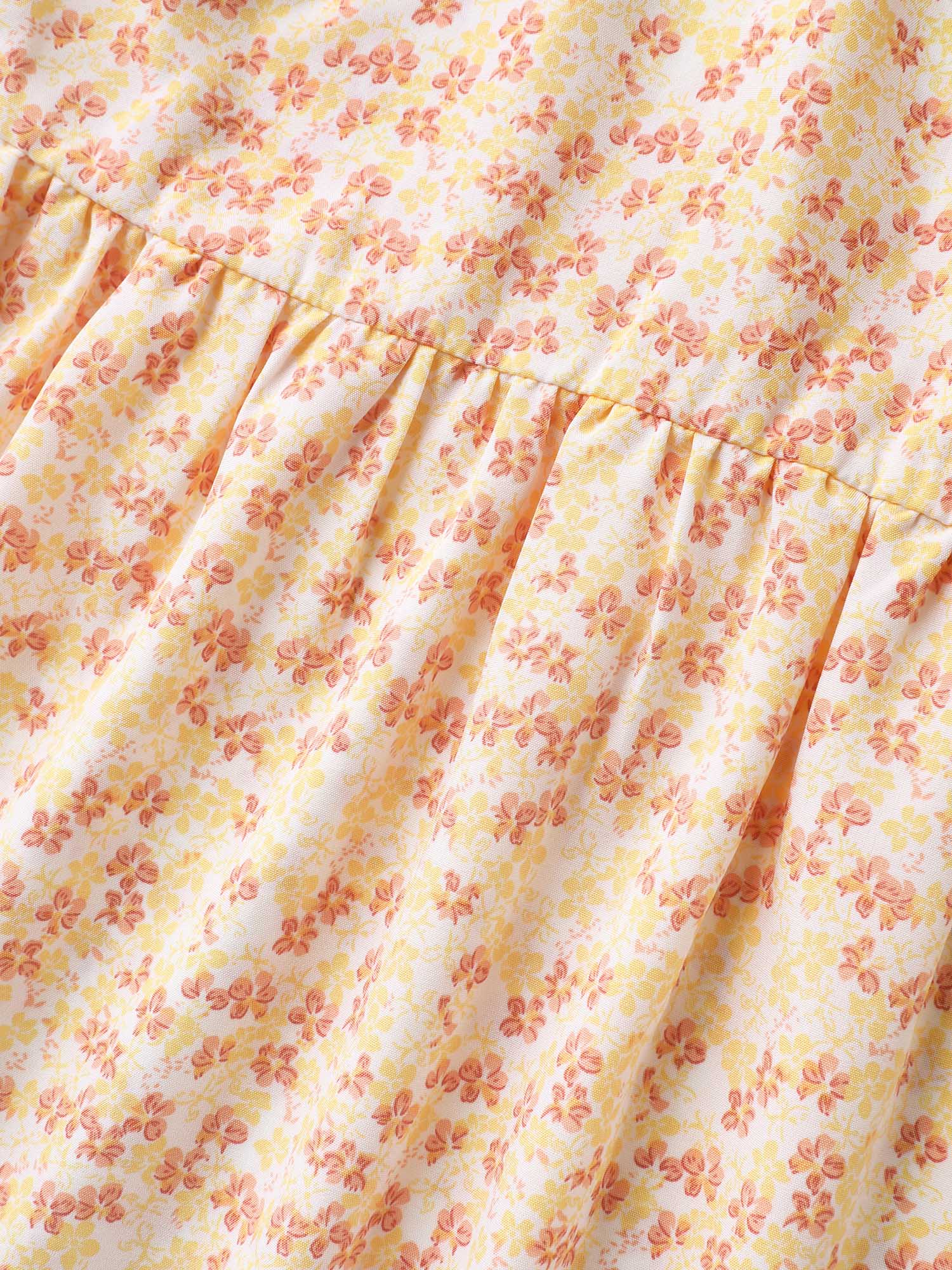 Floral Embroidery Neck Tie Blouse - Image 6