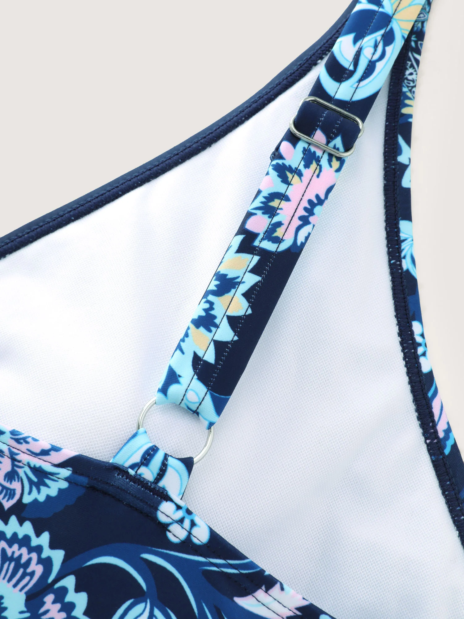 Floral Escape Pockets One-Piece Swimsuit - Image 7