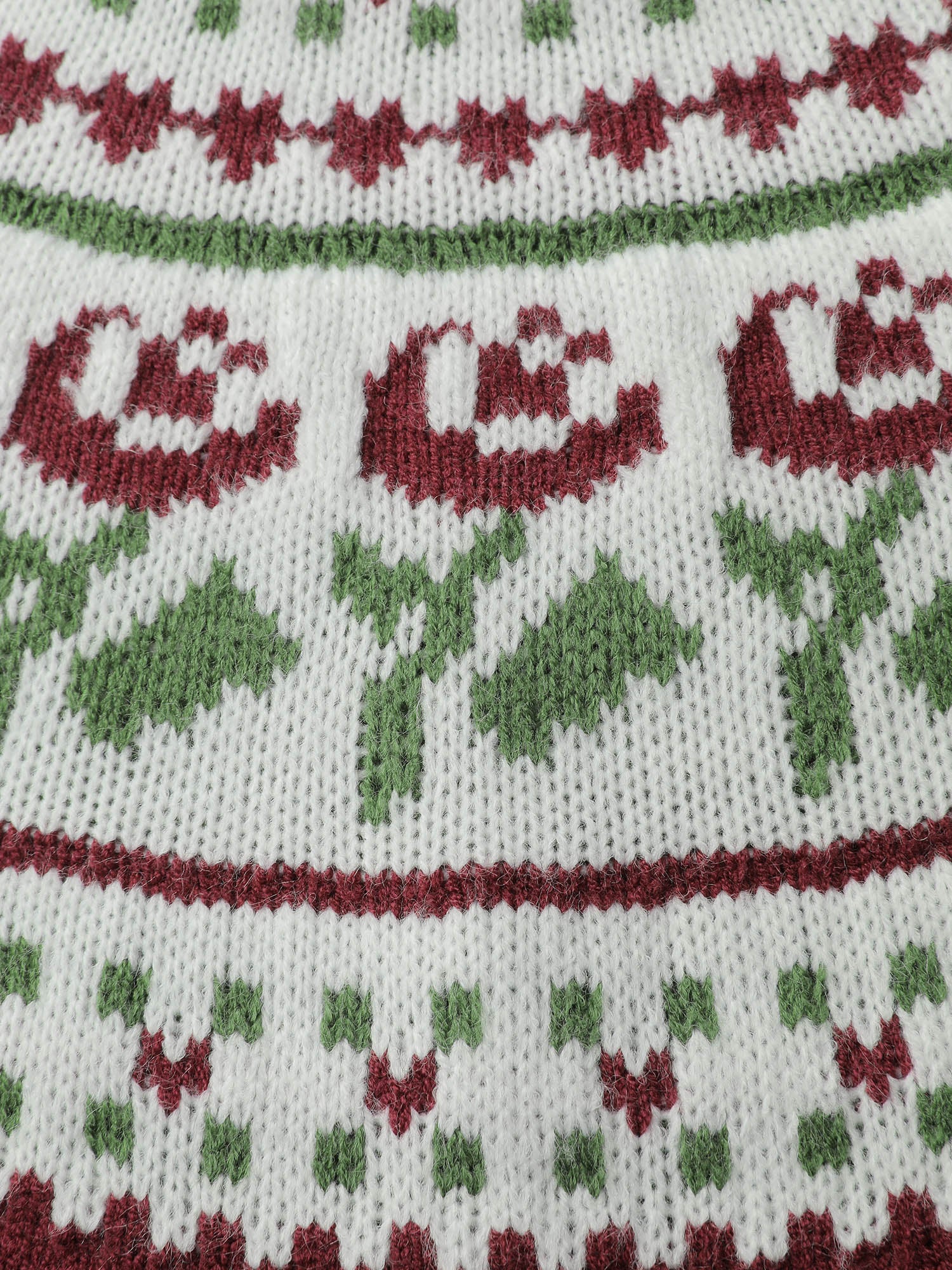 Floral Fair Isle Raglan Sleeve Pullover - Image 5