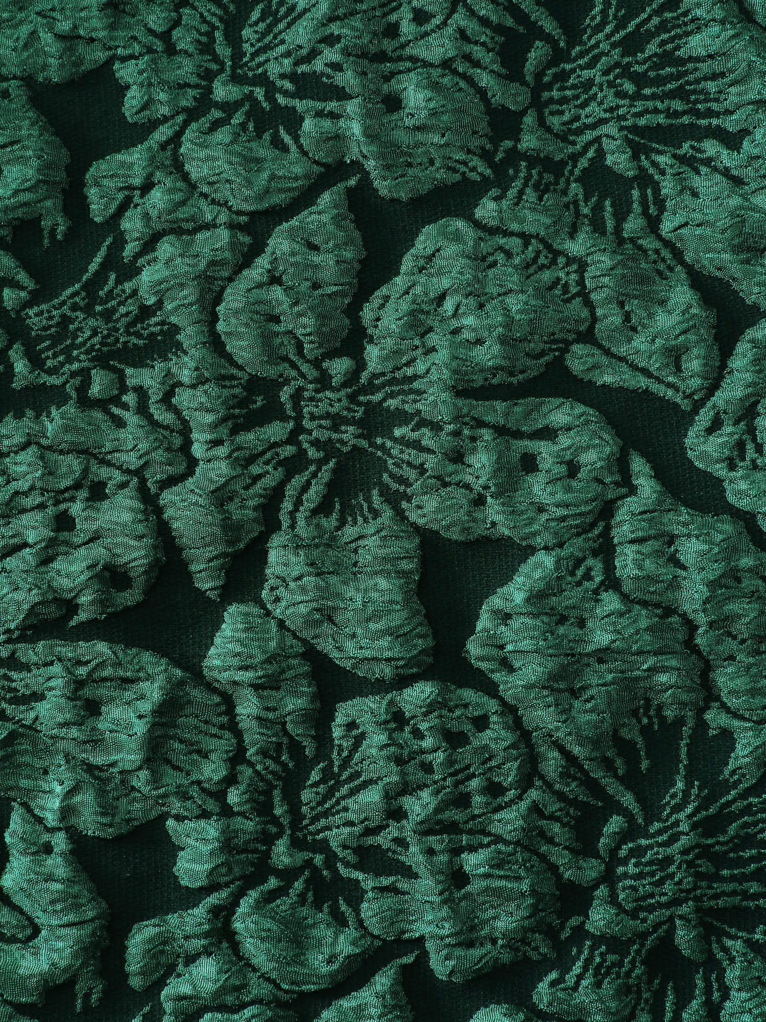 Floral Jacquard Pleated Midi Skirt - Image 7