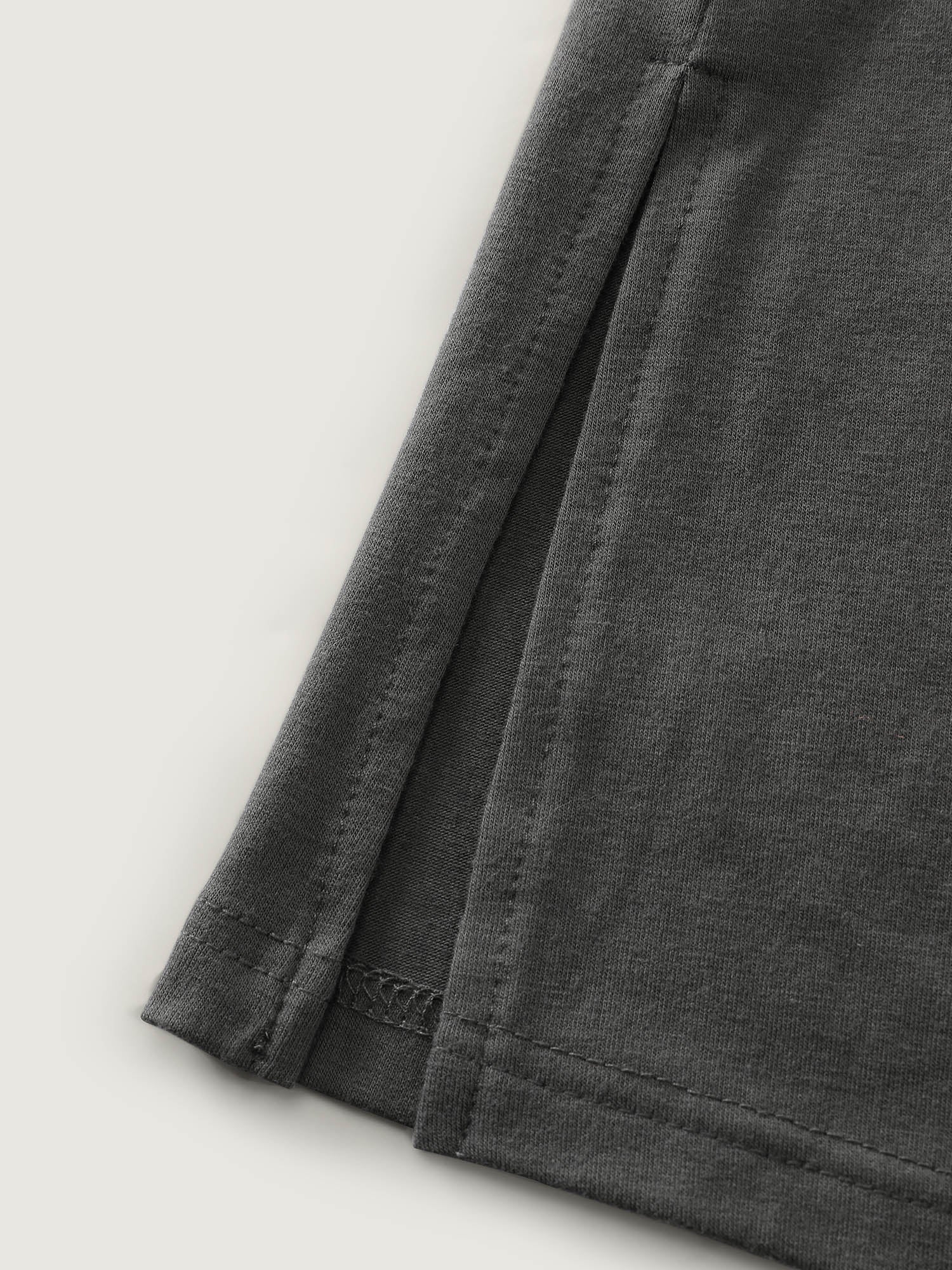 Floral Lace Pattern Round Neck T-Shirt - Image 6