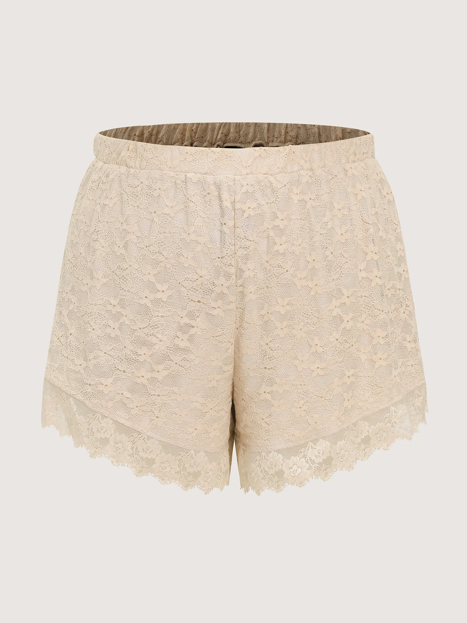 Floral Lace Stretchy Lounge Set - Image 10