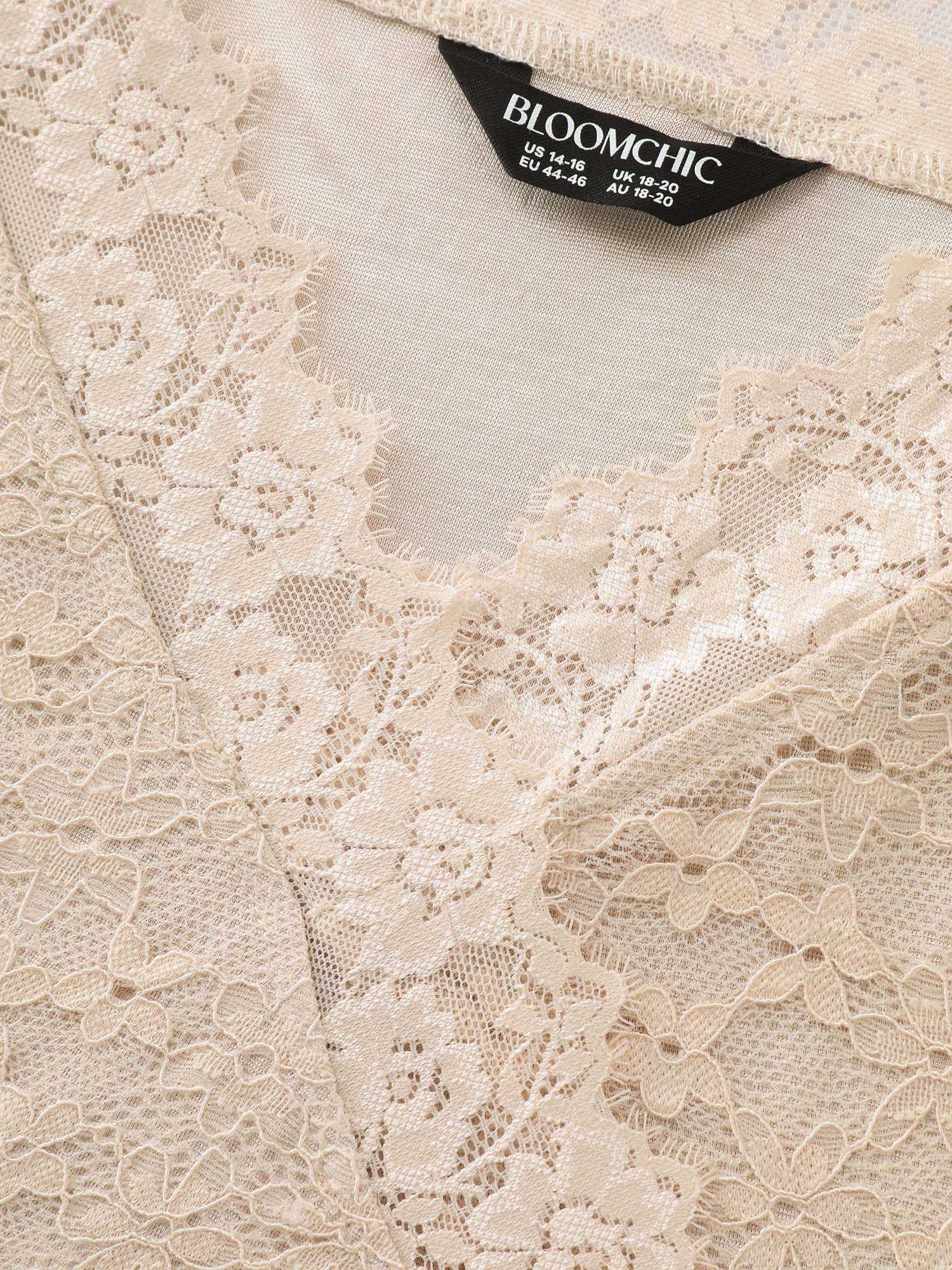 Floral Lace Stretchy Lounge Set - Image 13