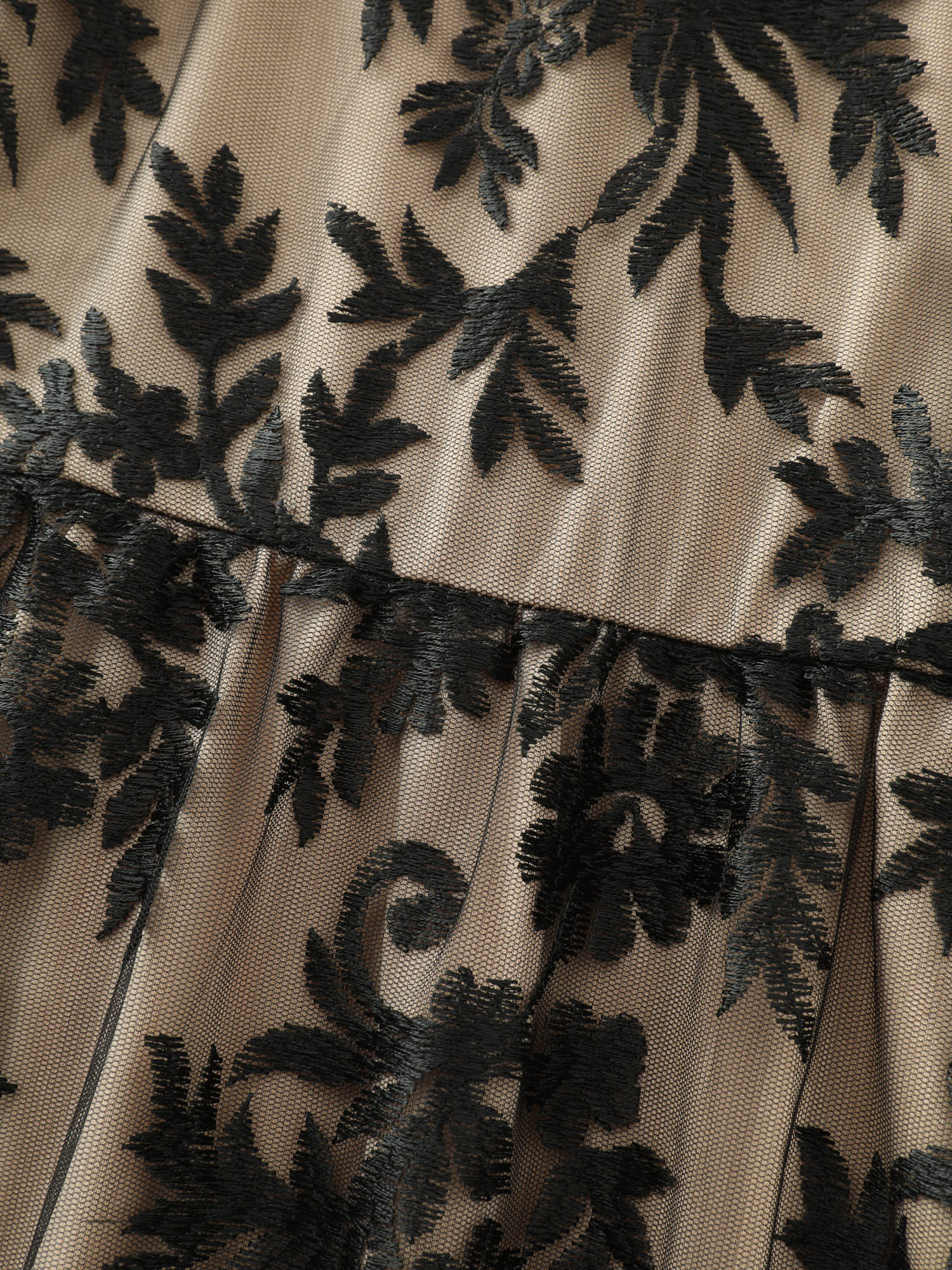Floral One-Shoulder Waist-Defining Maxi Dress - Image 6