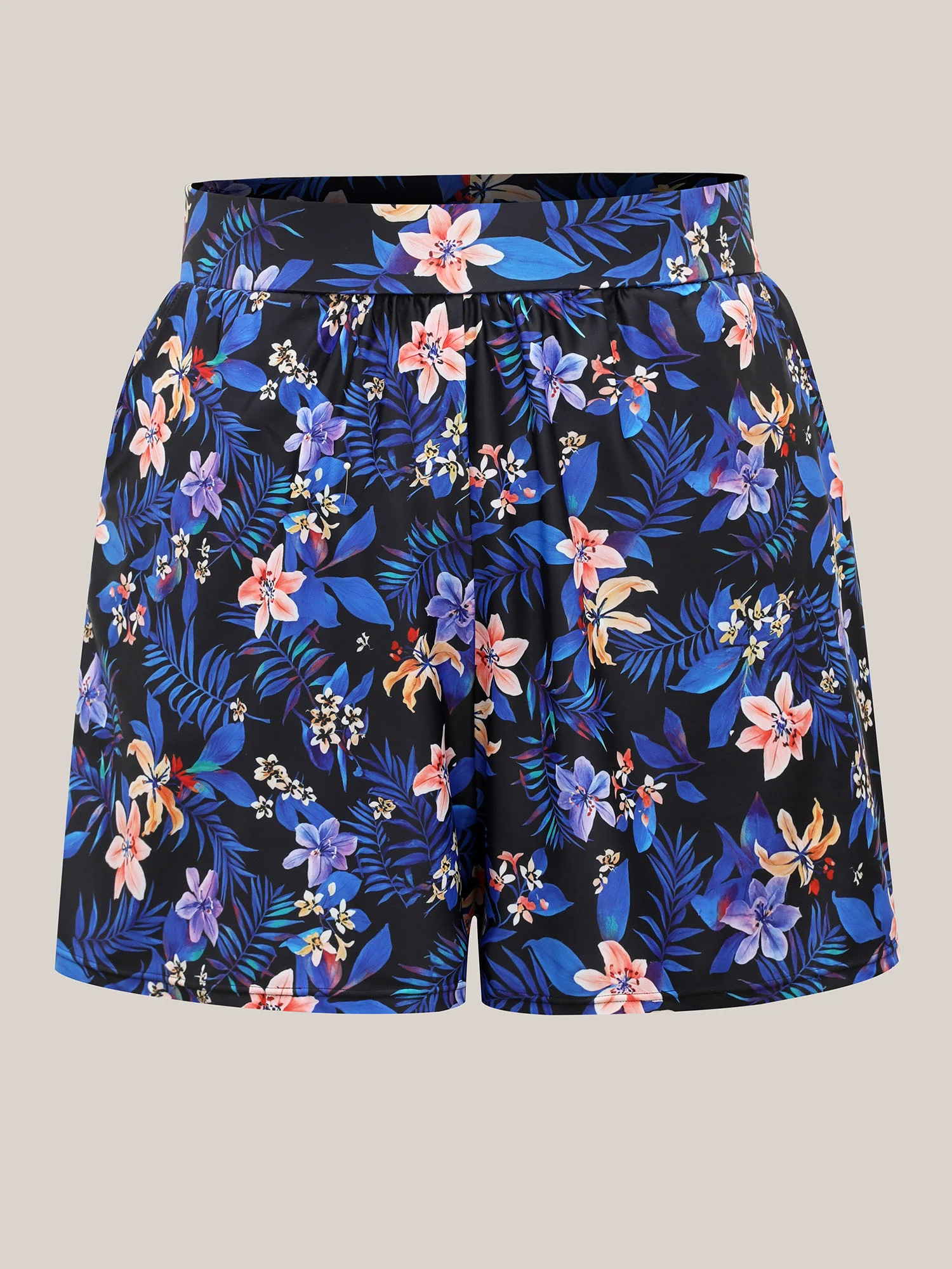 Floral Paradise Pockets Swim Shorts - Image 7