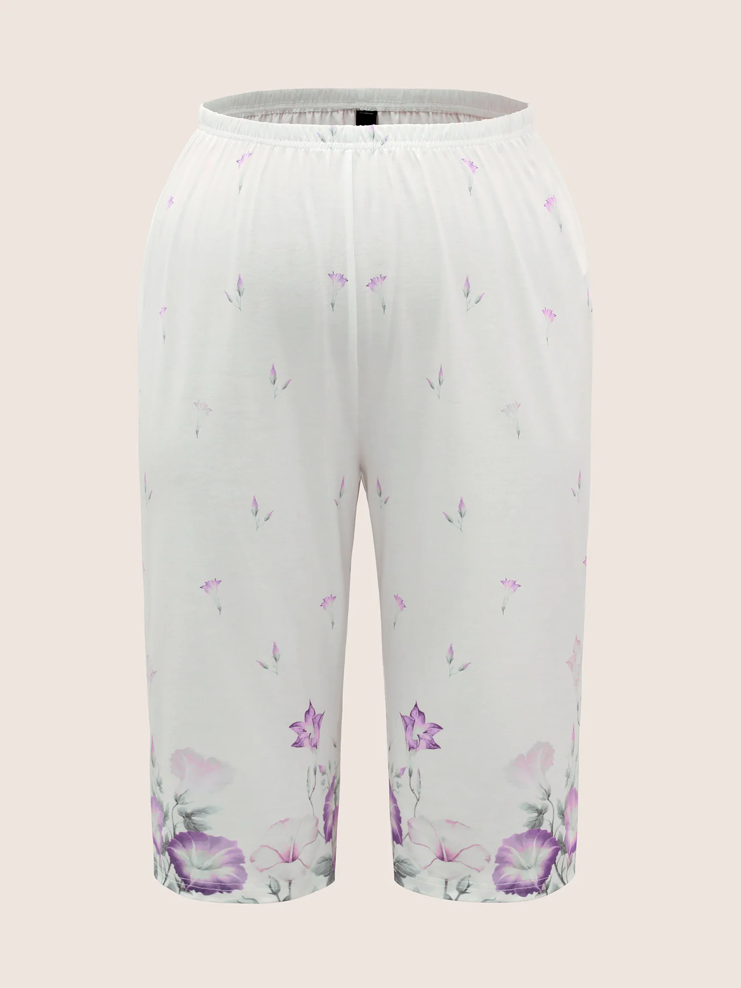 Floral Pleated Button Detail Loungewear Set - Image 13