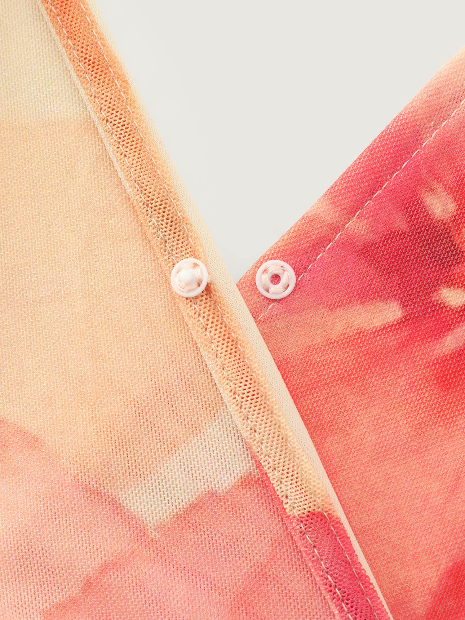 Floral Print Bowknot Tank Top - Image 5