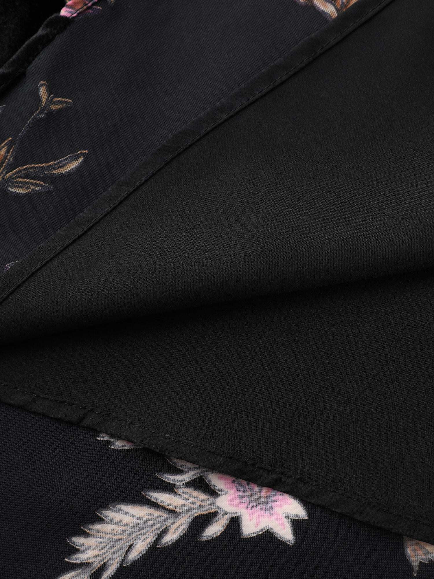 Floral Print Bust-Ease Luxe Knee-Length Dress - Image 7