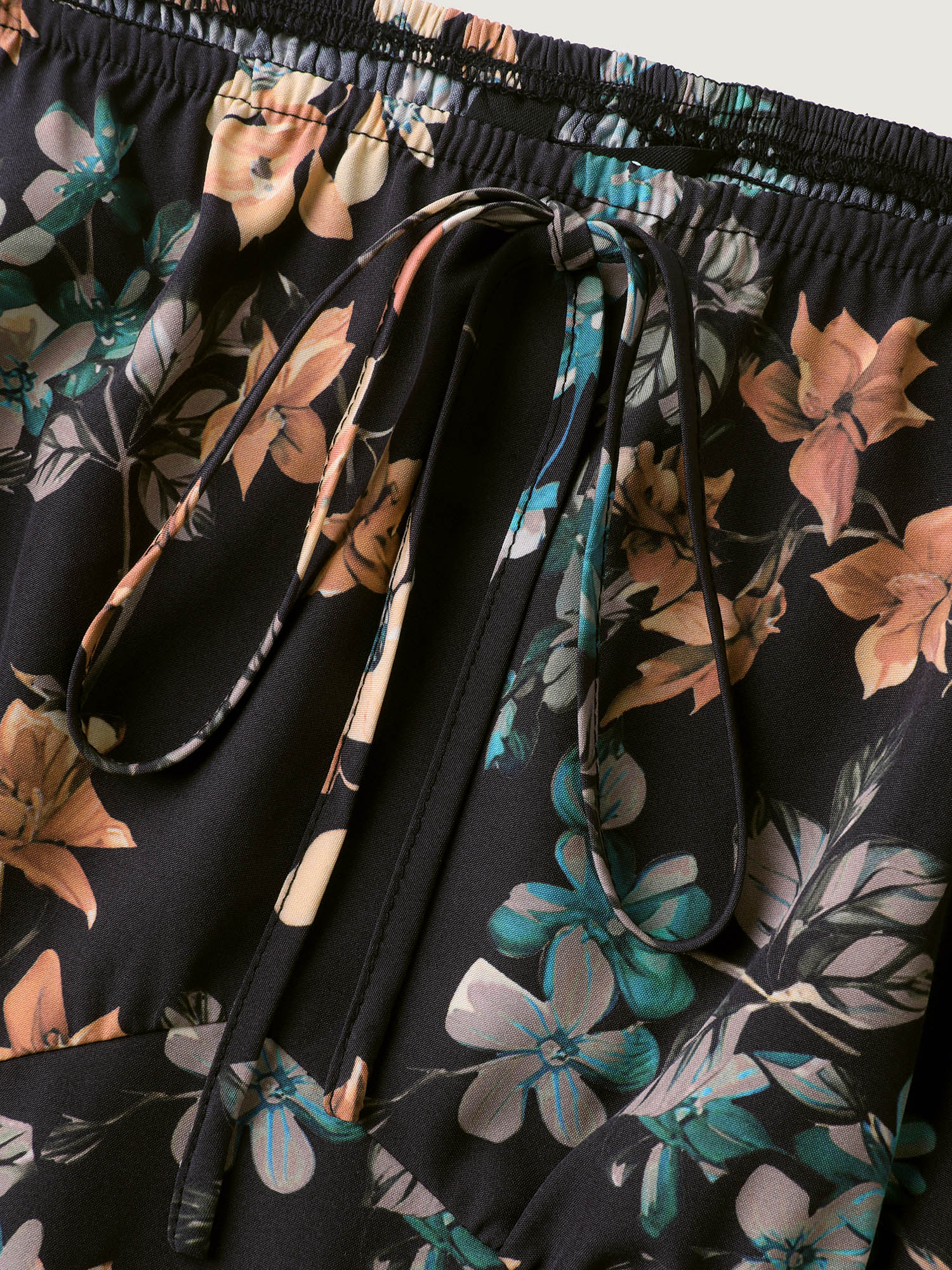 Floral Print Bust Ease Pockets Midi Dress - Image 6
