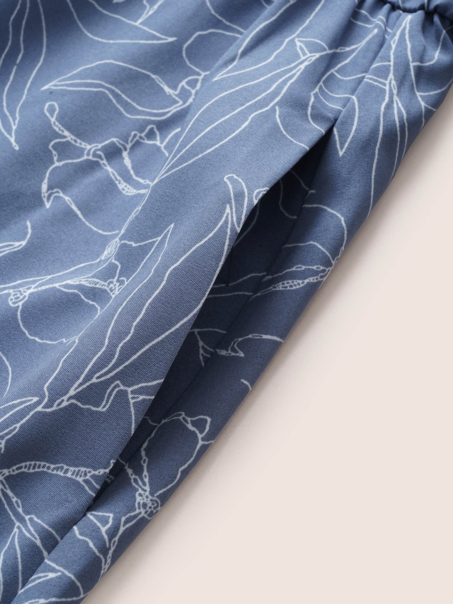 Floral Print Button Detail Cami Dress - Image 6