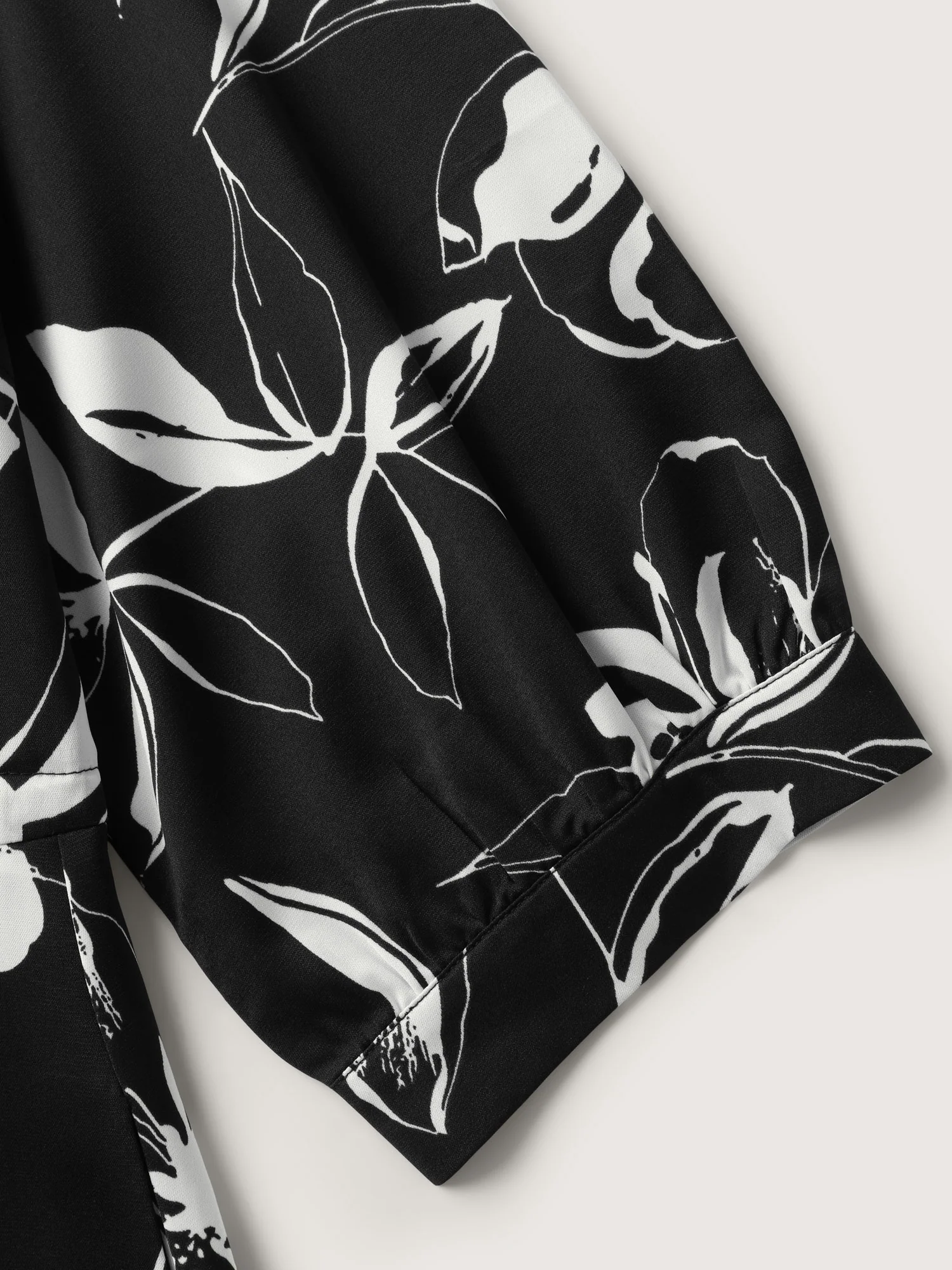 Floral Print Drawstring Waist Midi Dress - Image 5