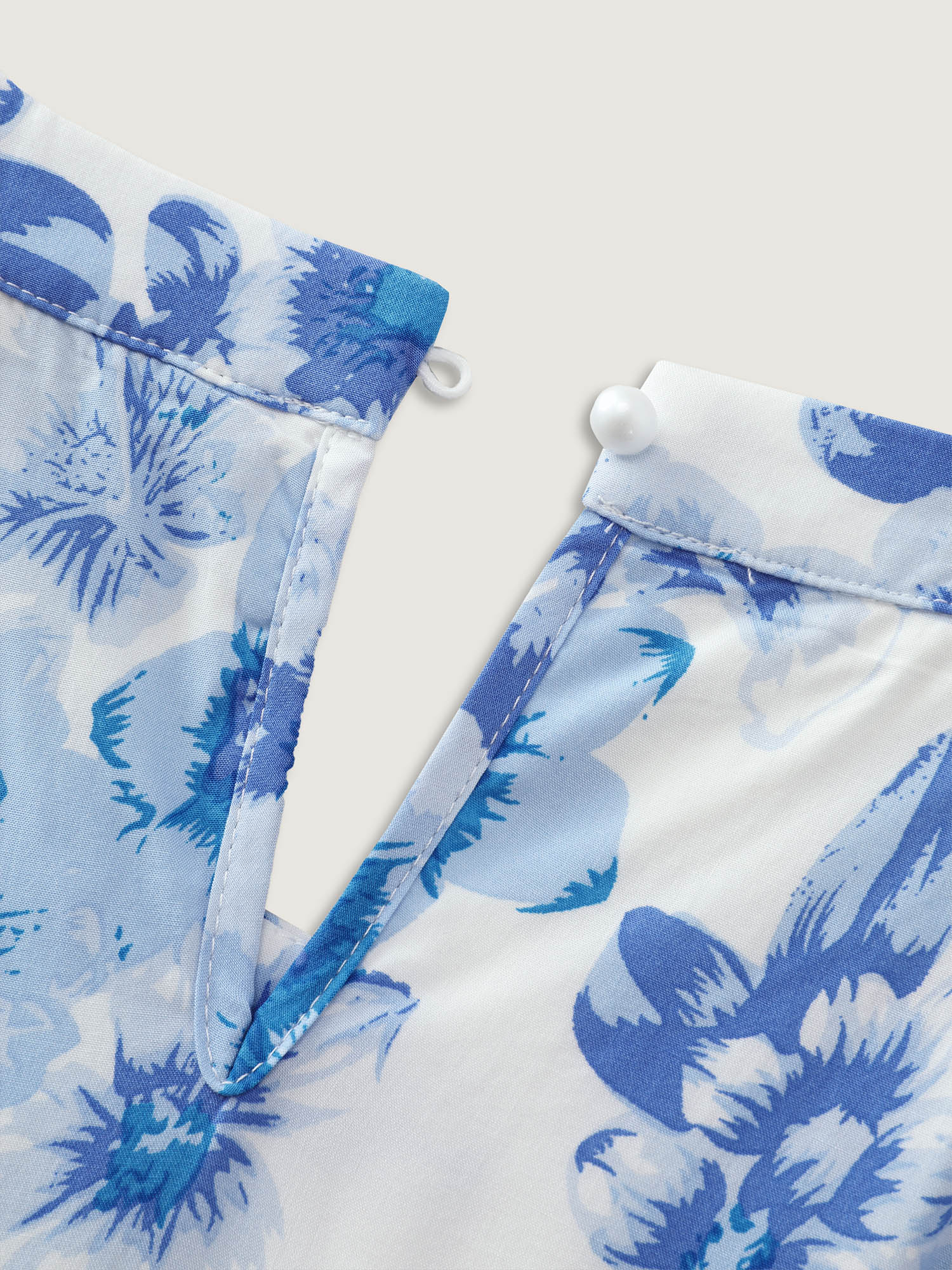 Floral Print Halter Neckline Tank Top - Image 6