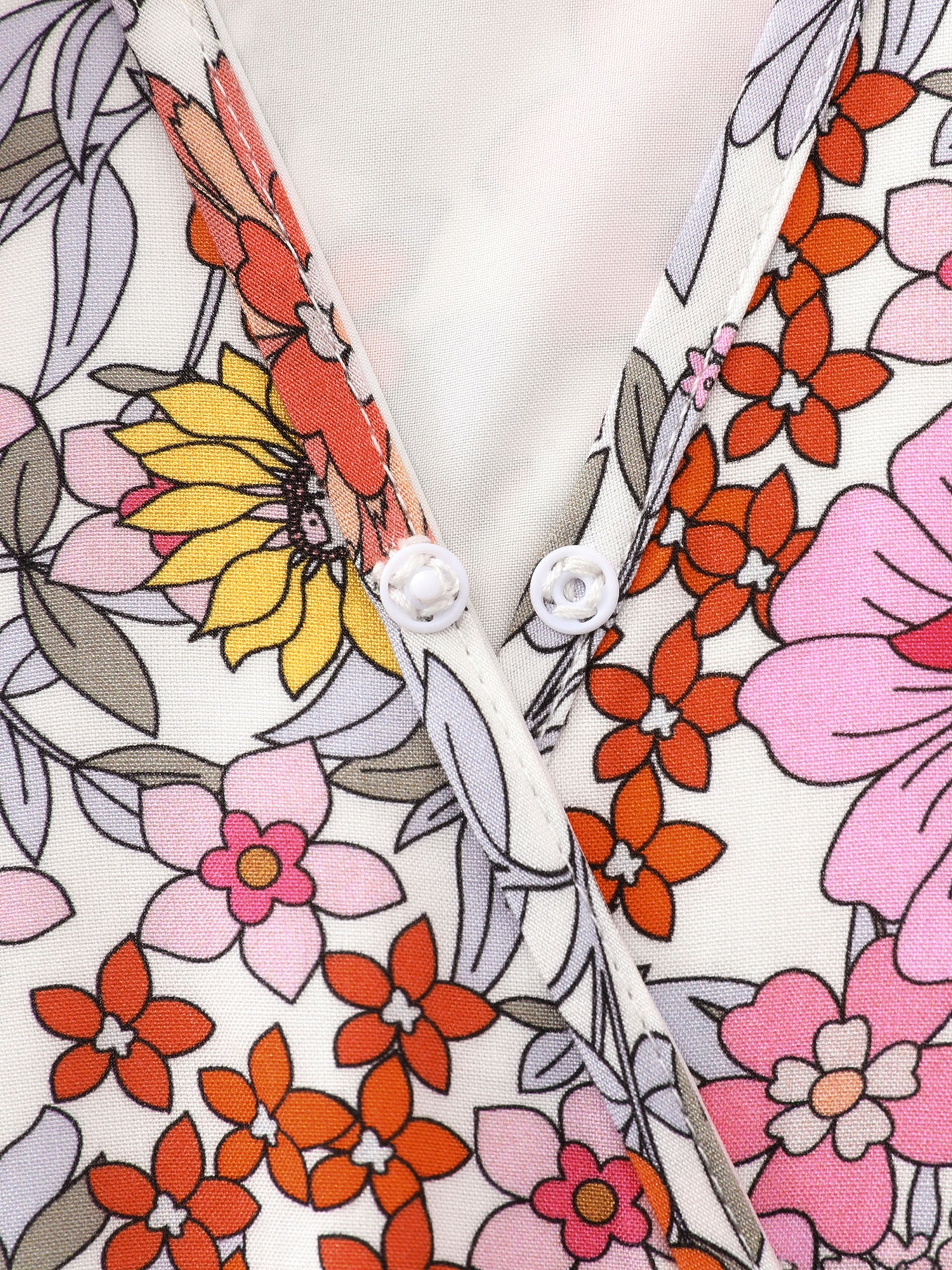 Floral Print Halter Neckline Waist-Tie Maxi Dress - Image 5