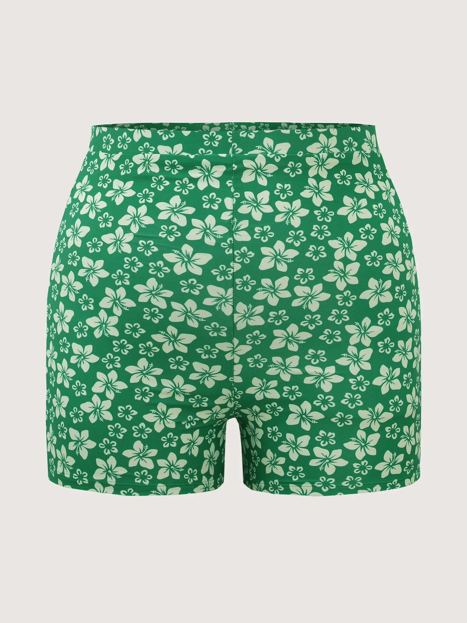 Floral Print Pockets Swim Shorts - Image 6