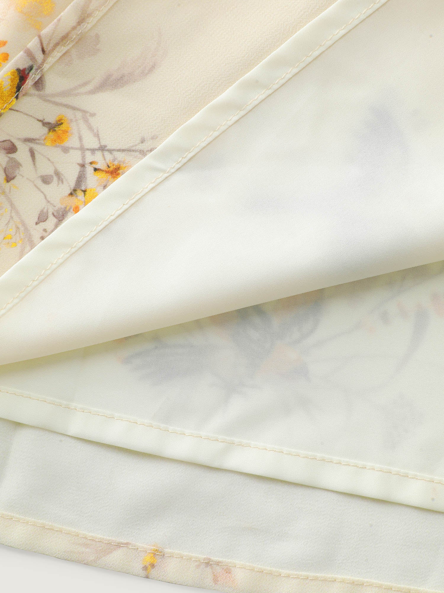 Floral Print Ribbon-Tie Neckline Blouse - Image 6