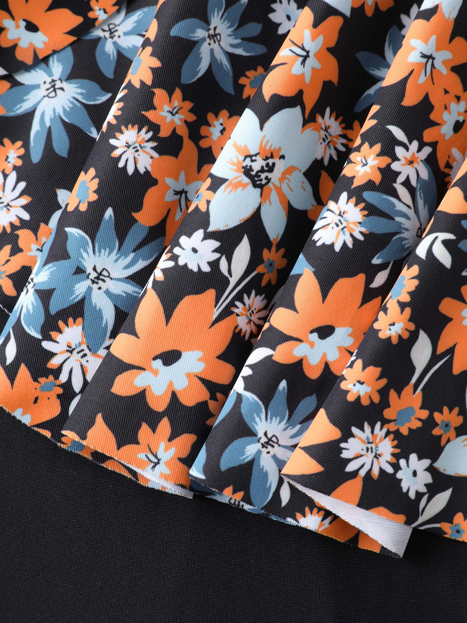 Floral Print Ruched Bow Tie One-Piece Swimsuit - Image 6