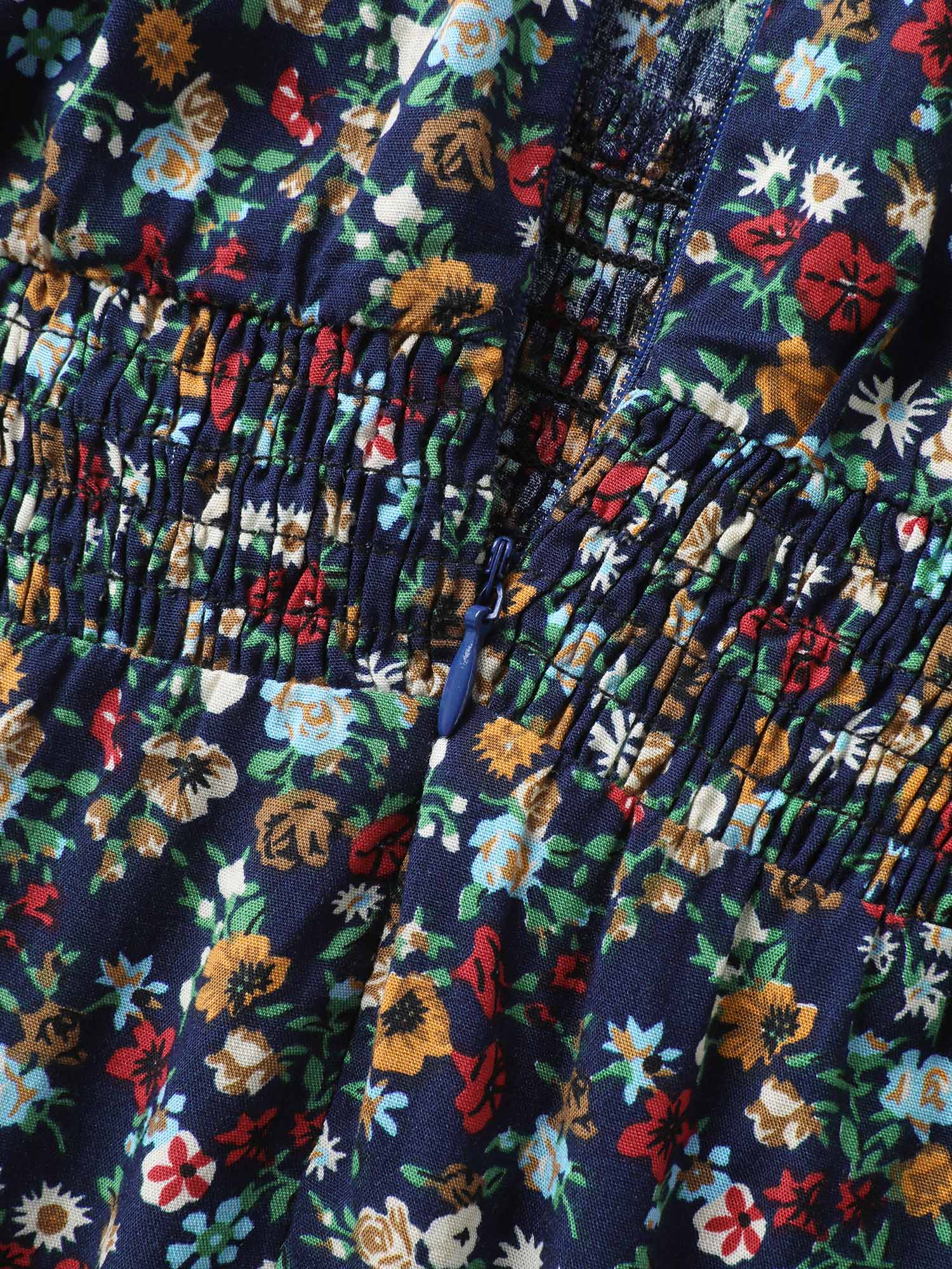 Floral Print Shirred Waist Cami Jumpsuit - Image 6