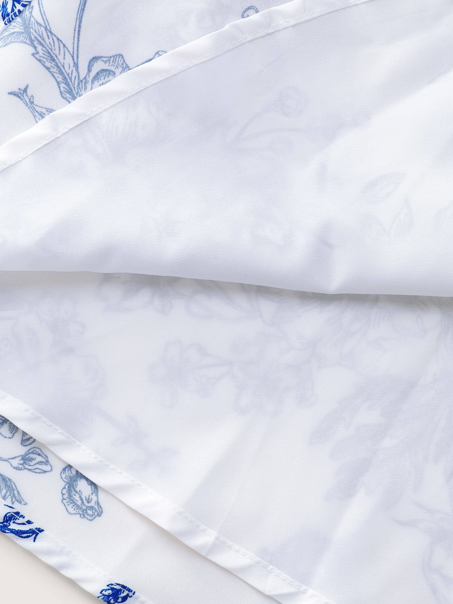 Floral Print Stretchy Waist-Defining Blouse - Image 6