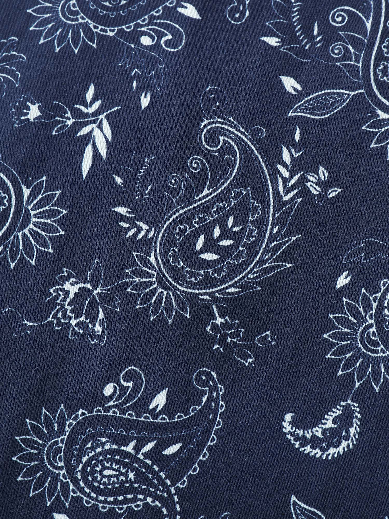 Floral Print Surplice Neck Mdii Dress - Image 6