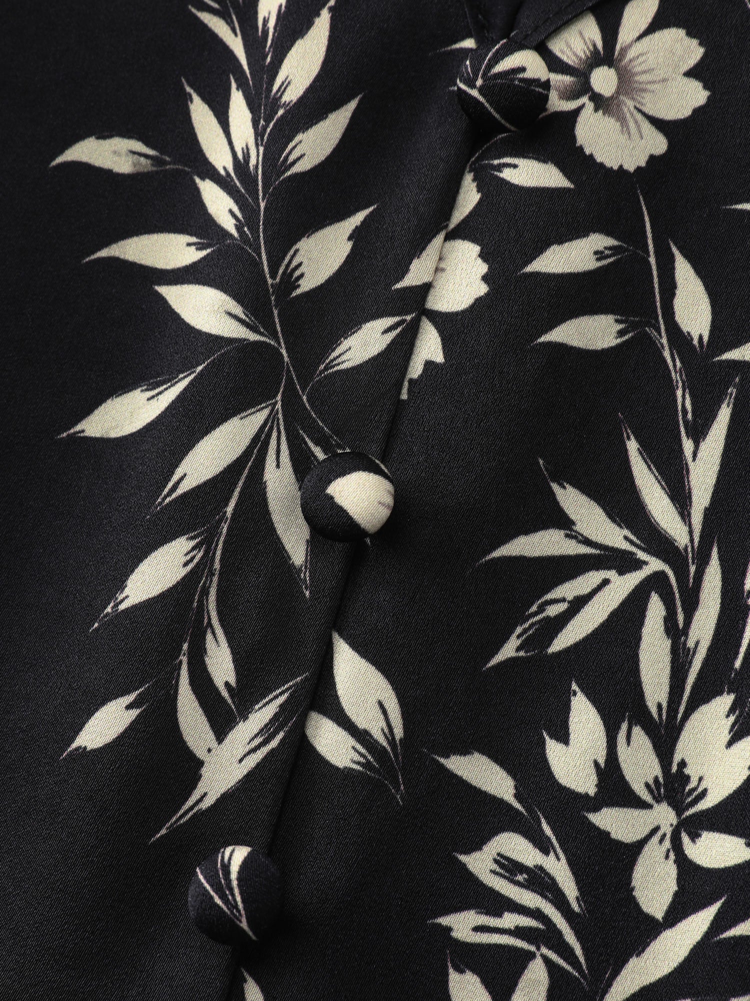 Floral Print V-Neck Cinched-Waist Midi Dress - Image 6