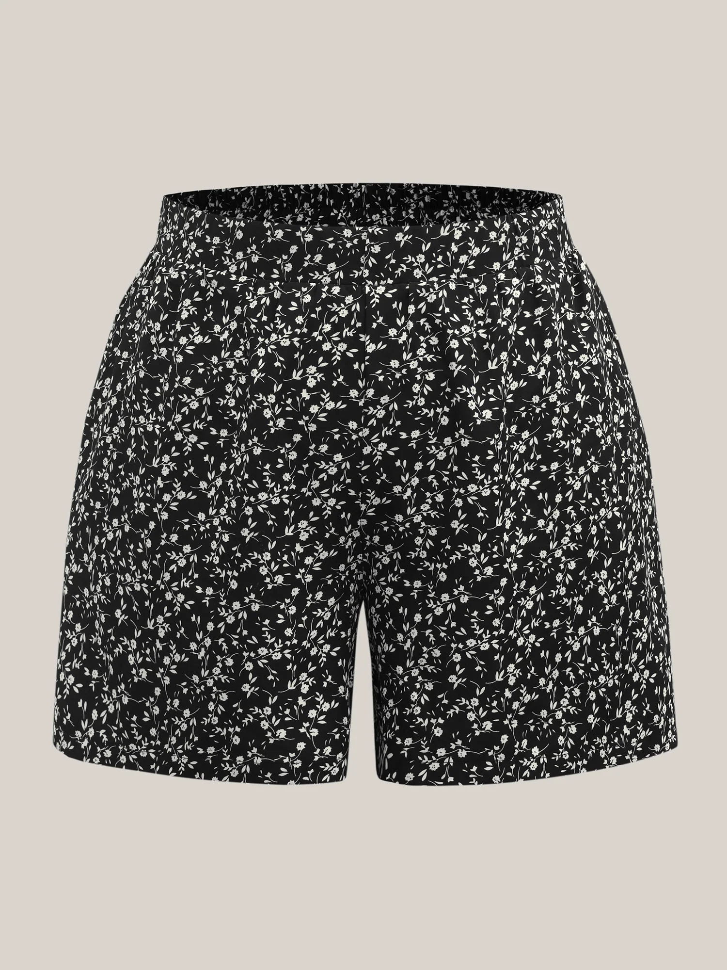 Floral Print Wide-Leg Shorts - Image 8