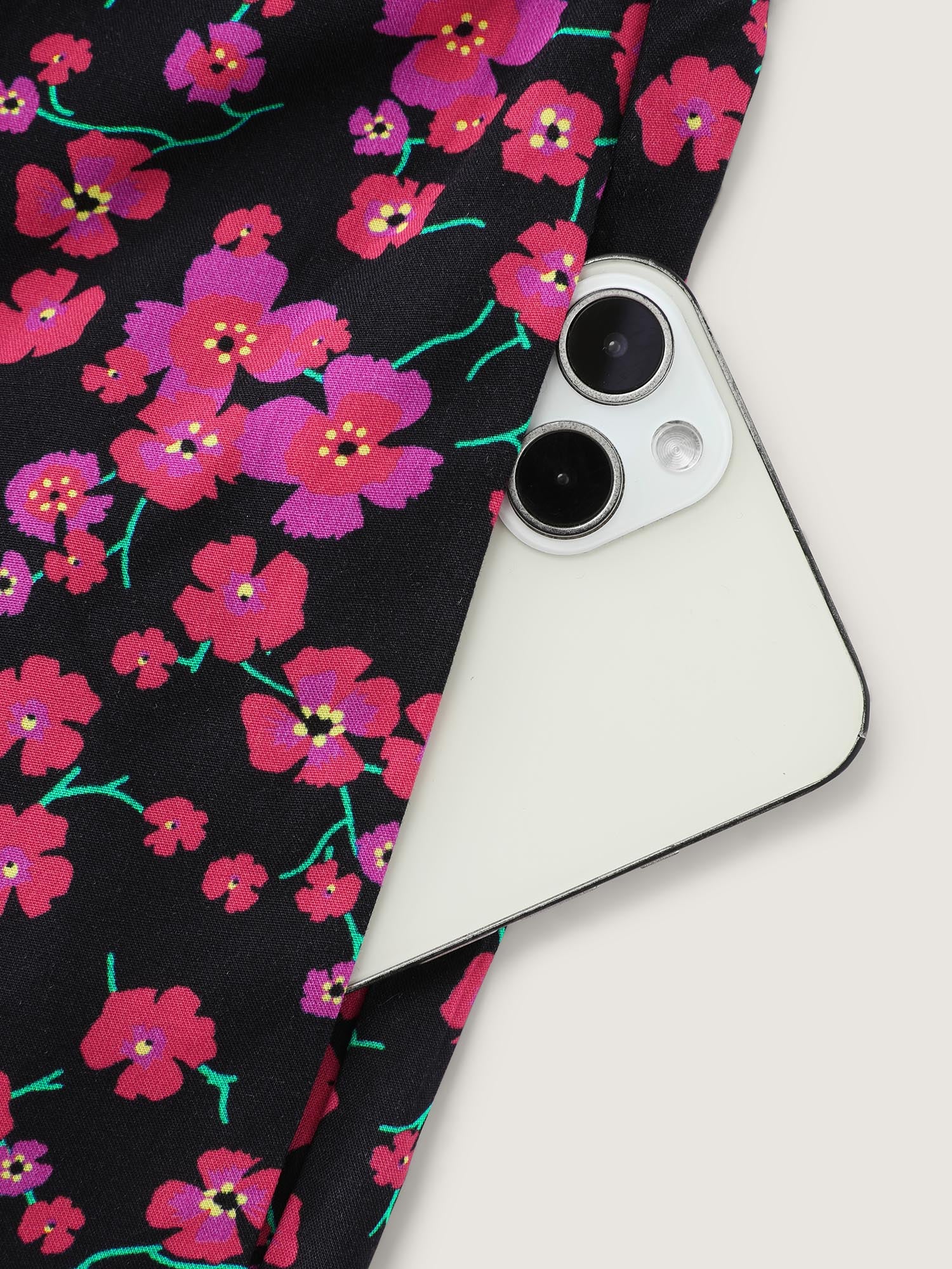 Floral Romance Shirred Waist Jumpsuit - Image 6