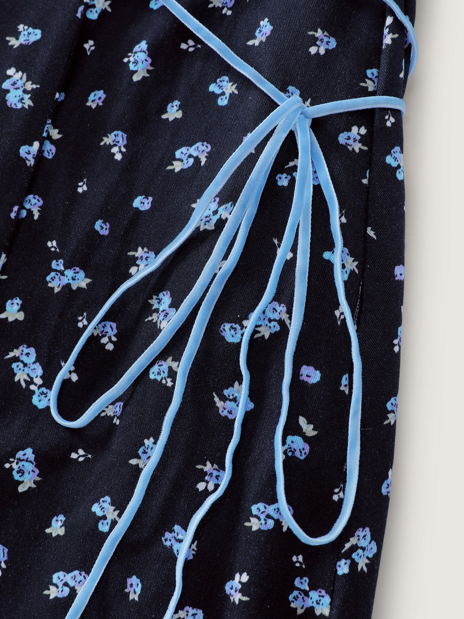 Floral Stretchy Rayon Slit Sleeve Midi Dress - Image 6