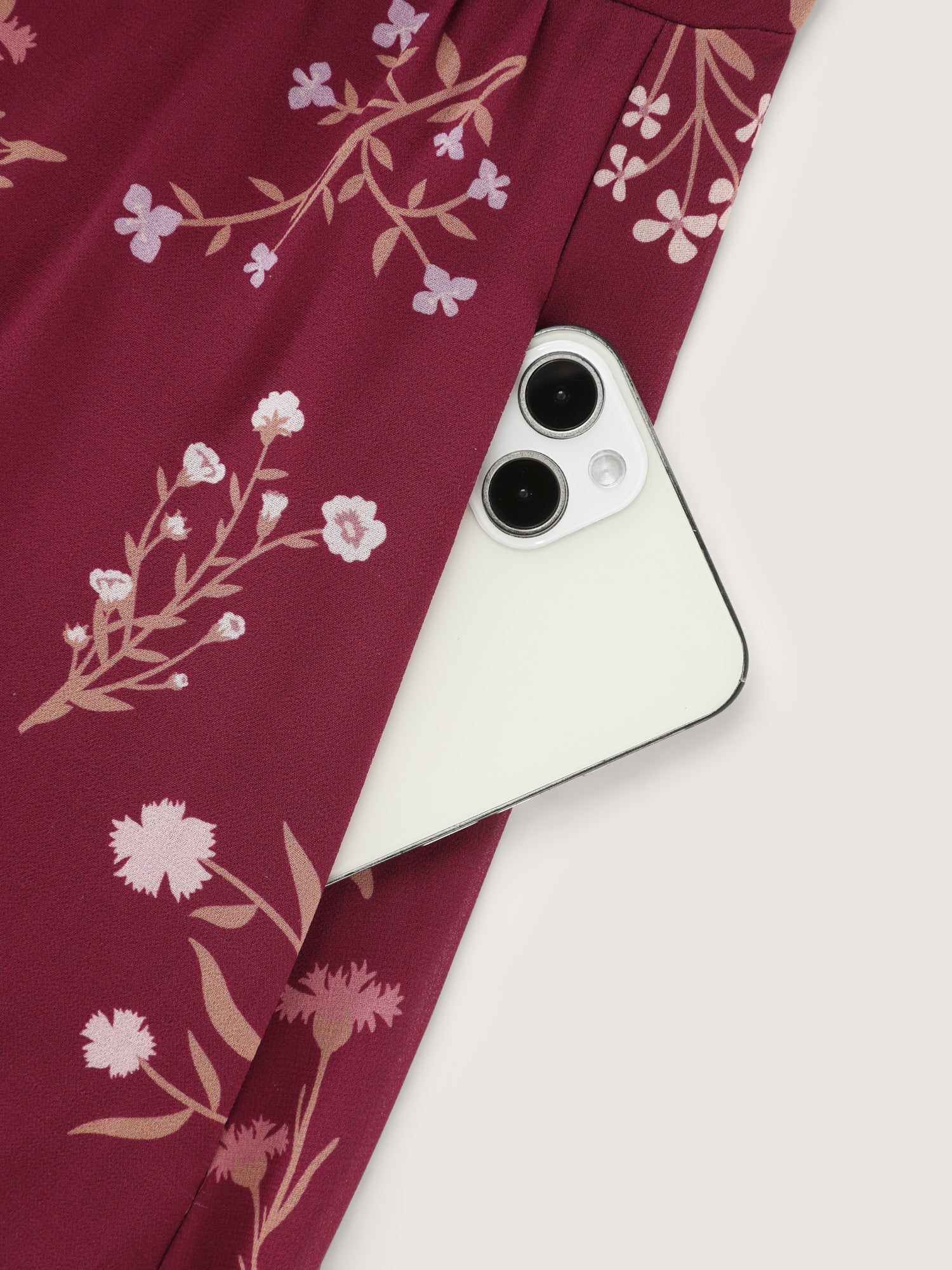 Floral Vanilla Print Sweetheart Neckline Maxi Dress - Image 6