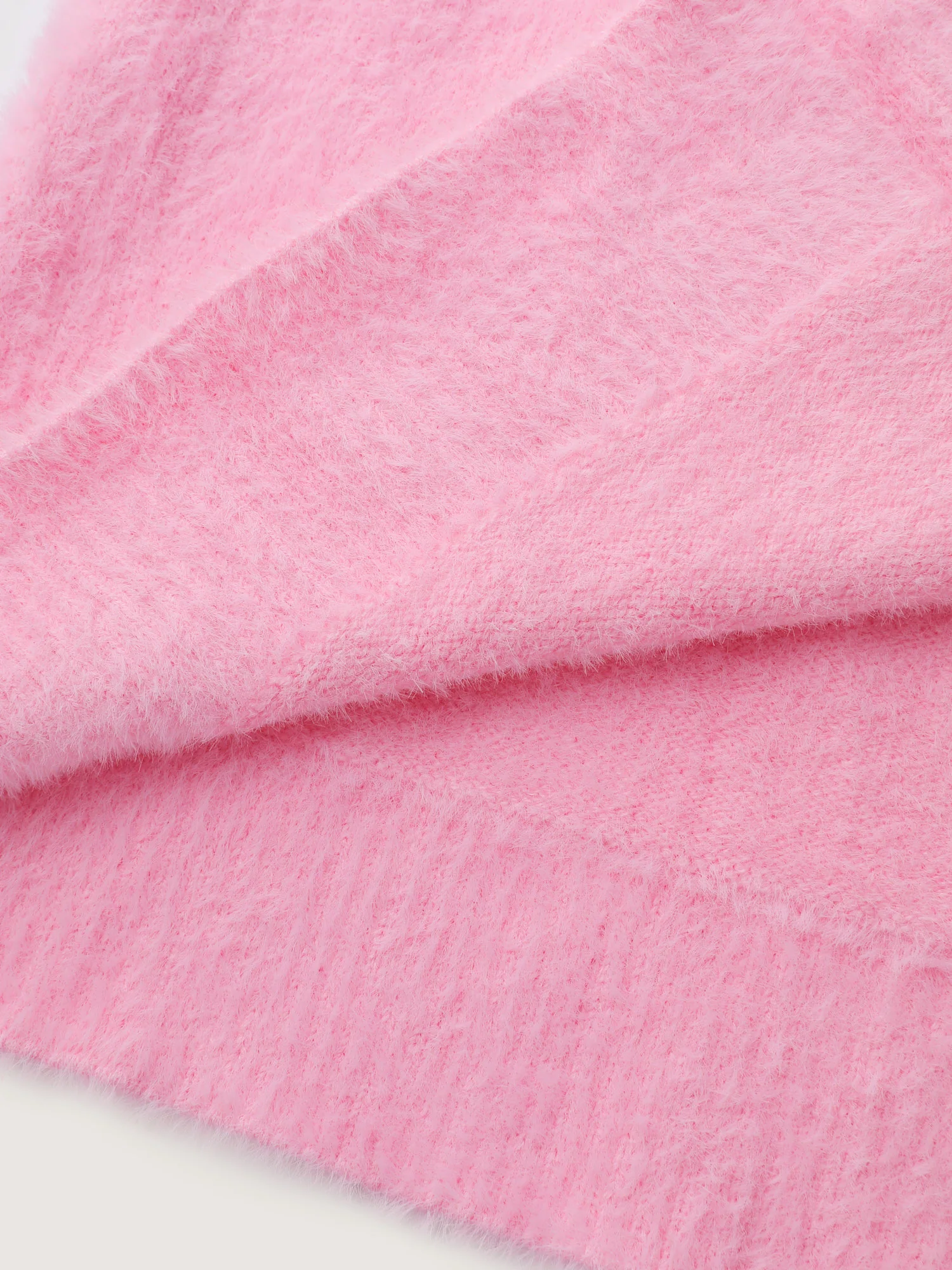 Fluffy Ribbon Bowtie Knit Cardigan - Image 7