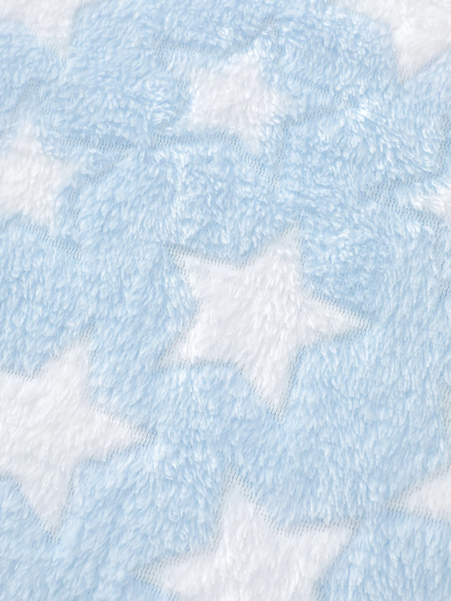 Fluffy Star Print Pockets Loungewear Set - Image 13