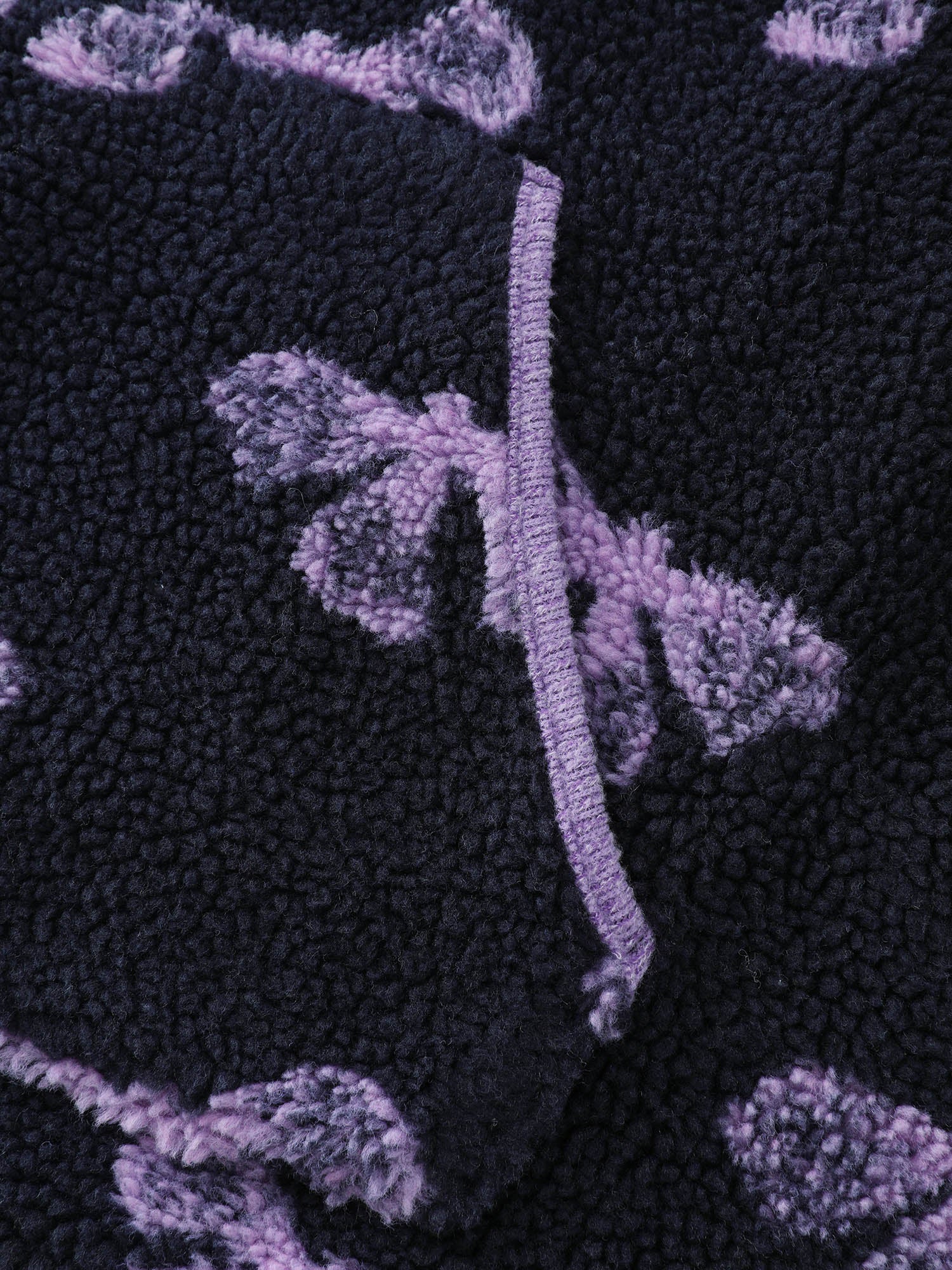 Fluffy Texture Bowknot Pattern Adjustable Sweatshirt - Image 6