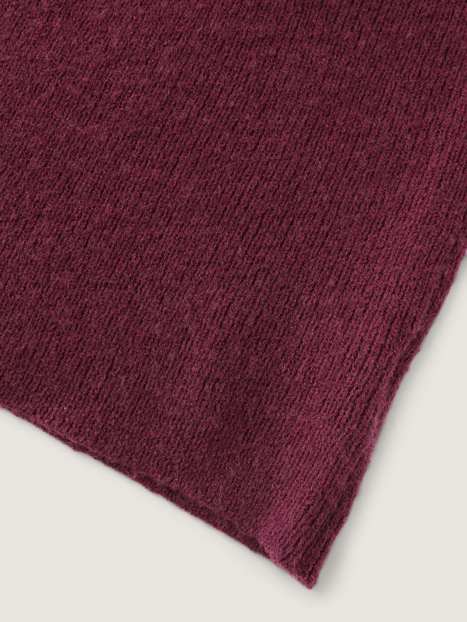 Folded Collar Open-Front Knit Cardigan - Image 6