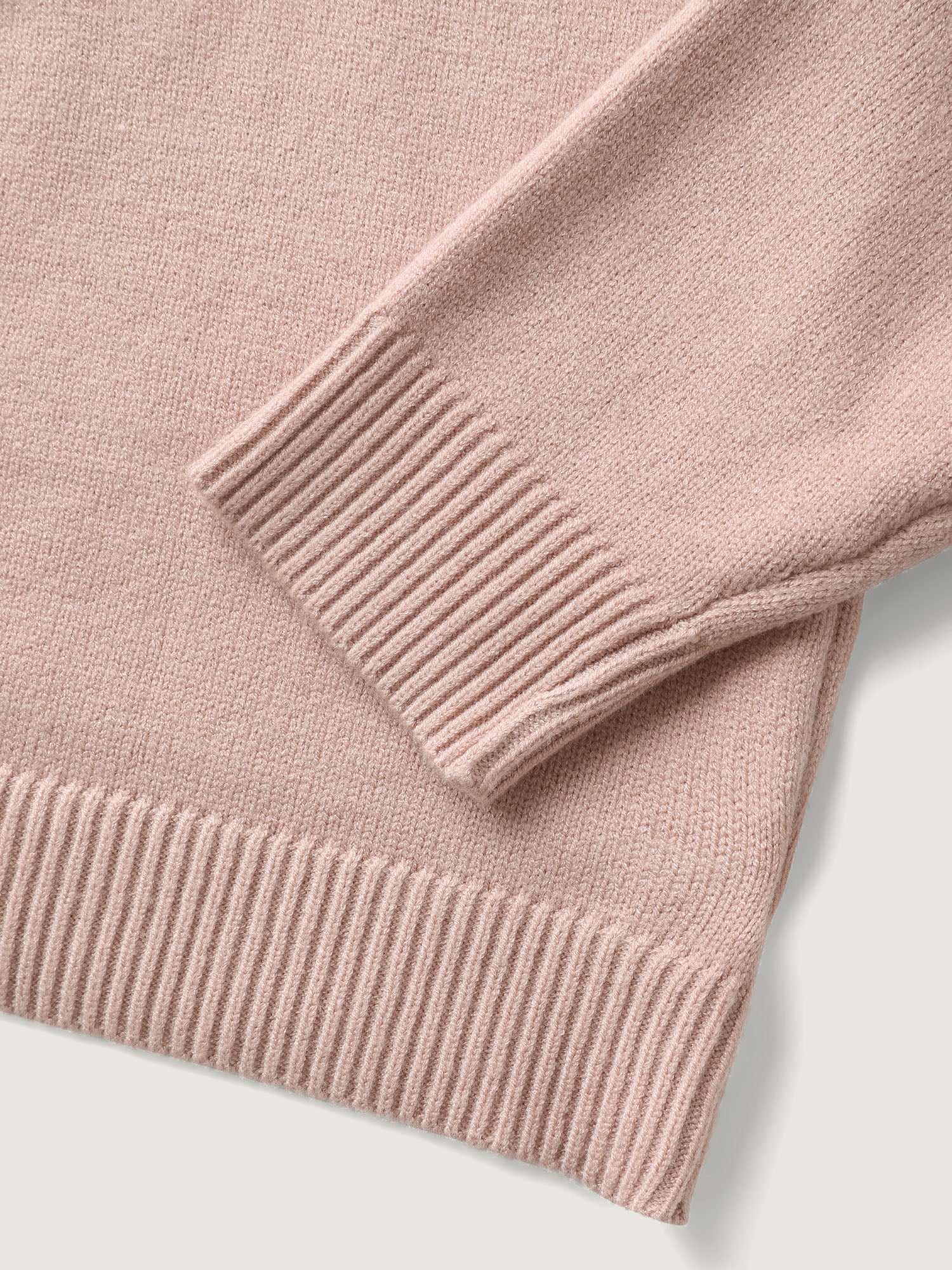 Fruit Jacquard Ribbed Hem Pullover - Image 6