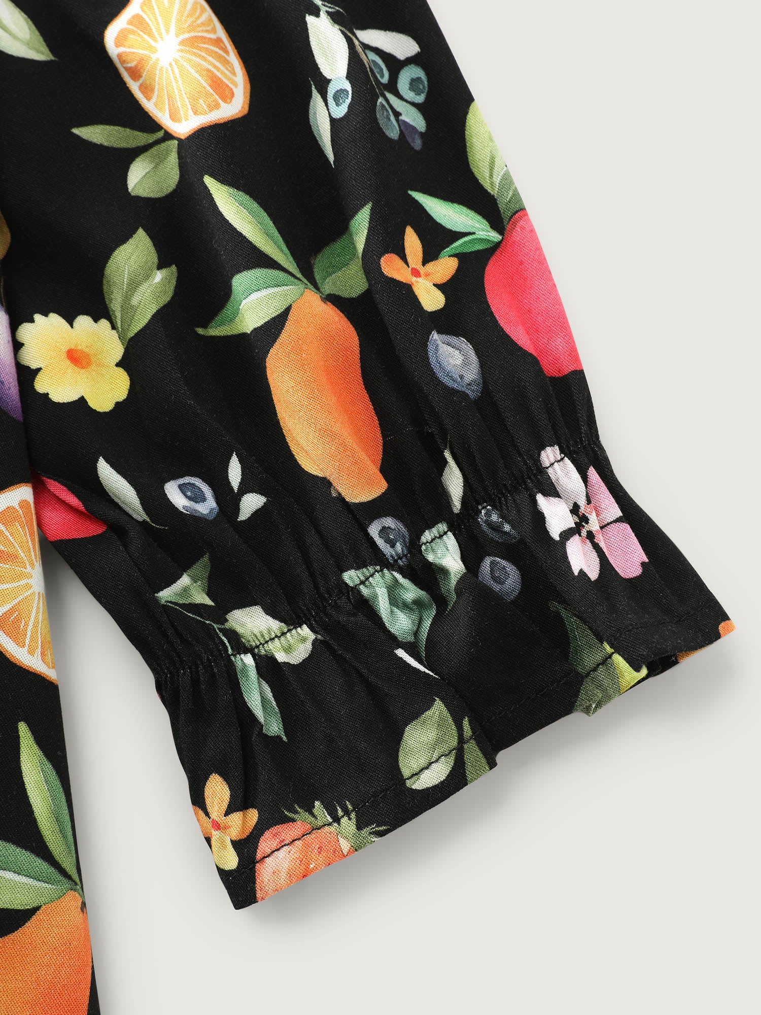 Fruity Fun Print Pockets Maxi Dress - Image 6