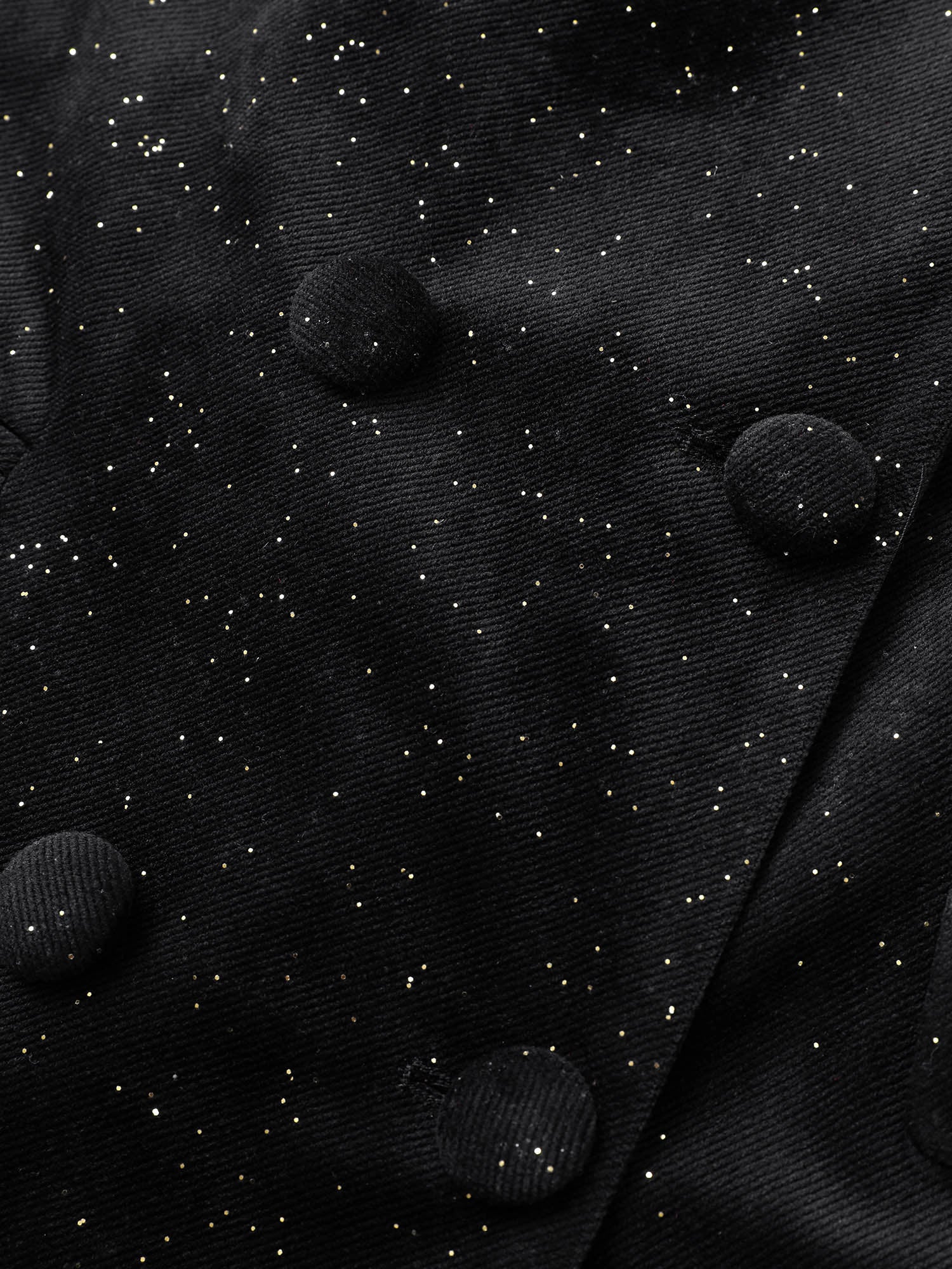 Galaxy Glitter Pocket Suit Collar Blazer - Image 6