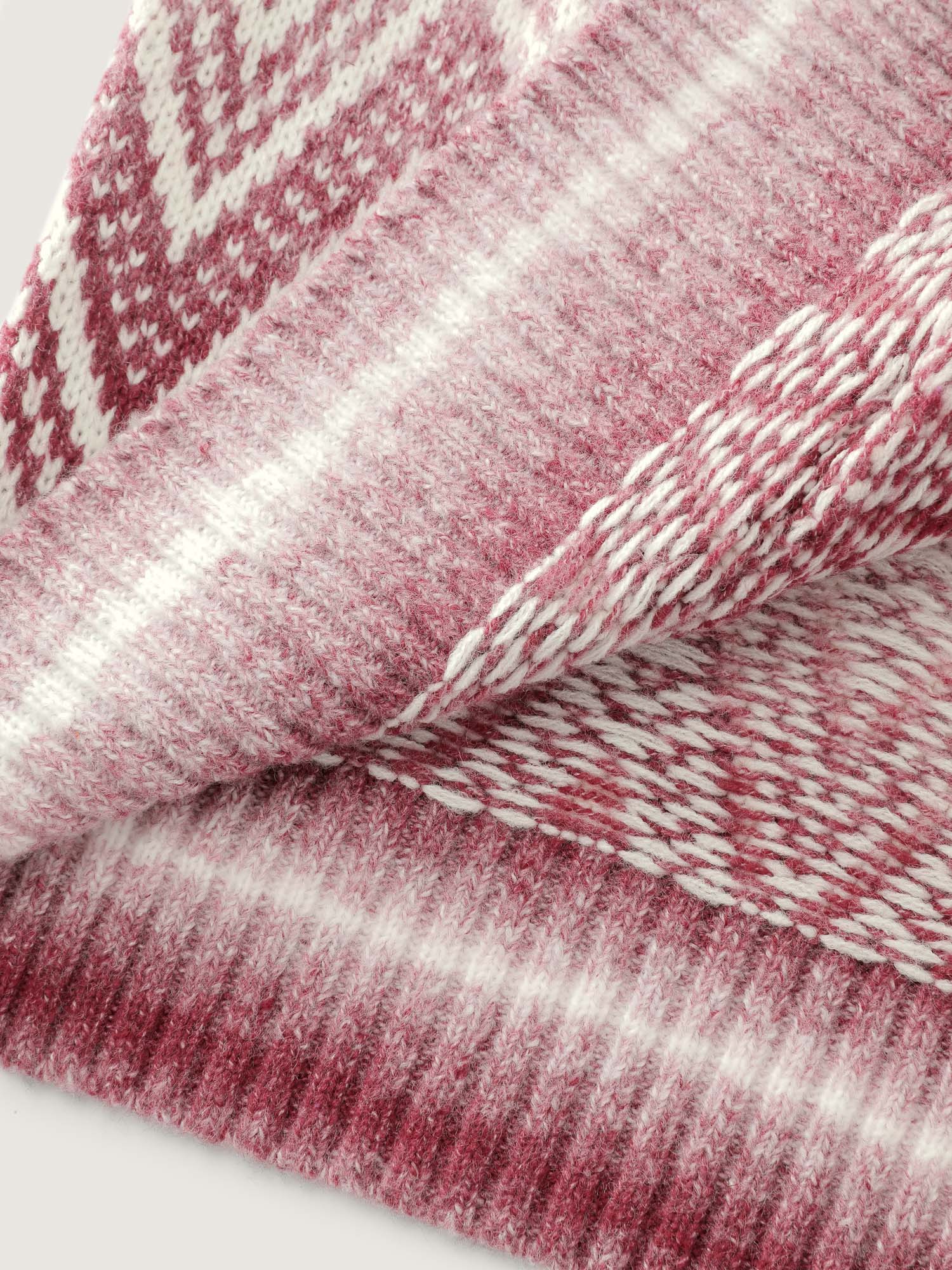 Geometric Pattern Pockets Open-Front Knit Cardigan - Image 7