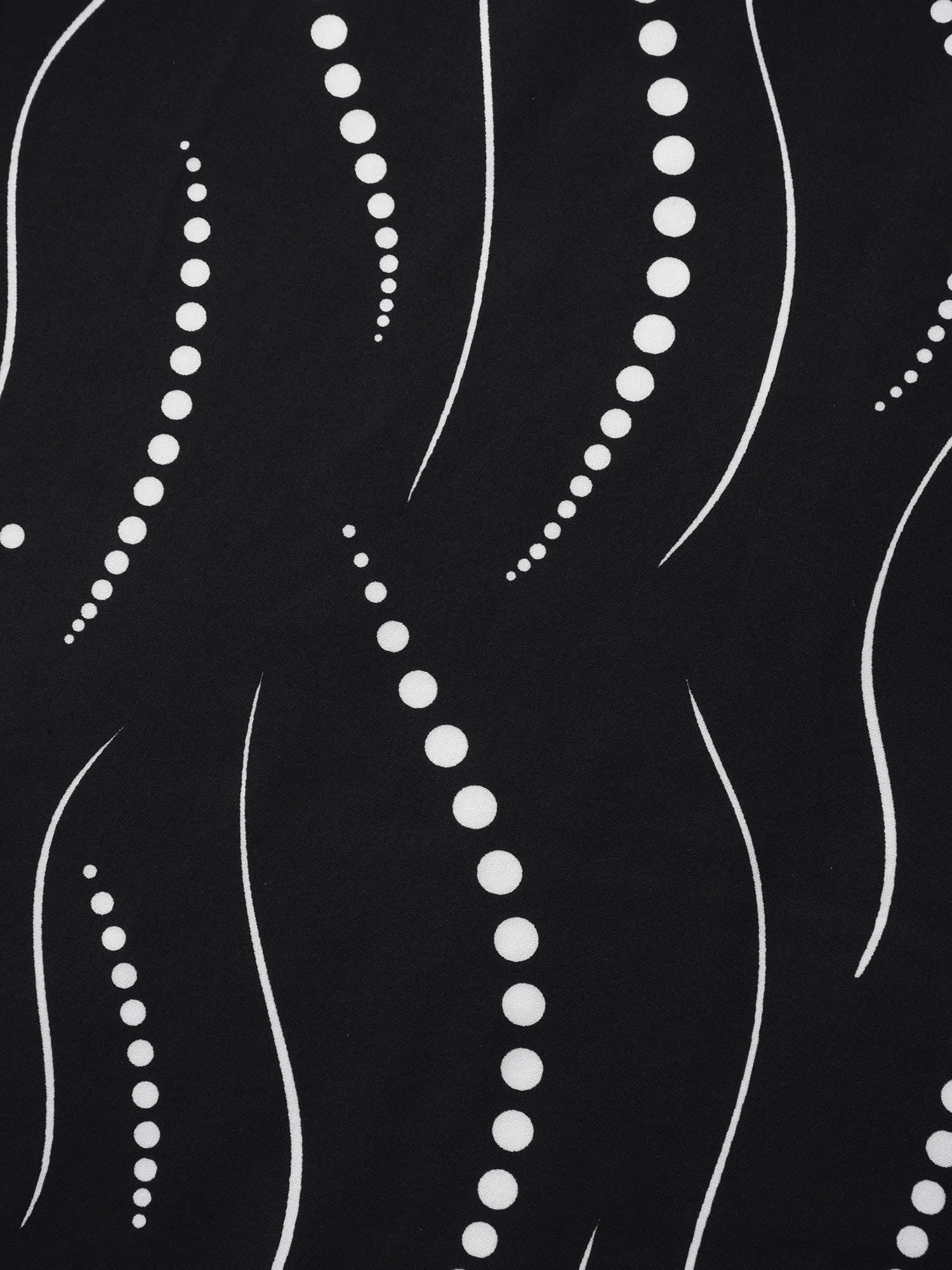 Geometric Print Pleated Front Sleeveless Top - Image 6