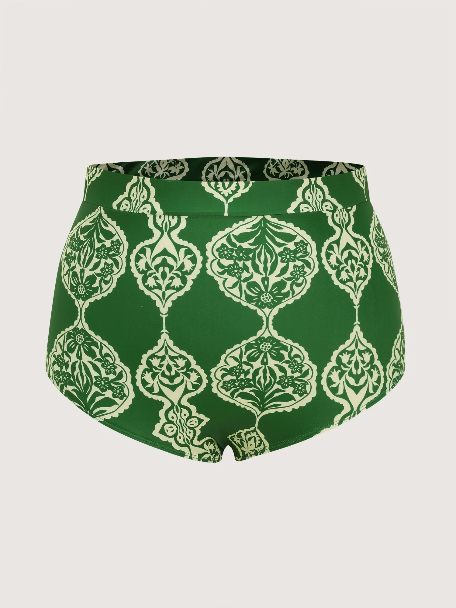 Geometric Print Pocket Swim Dress - Image 8