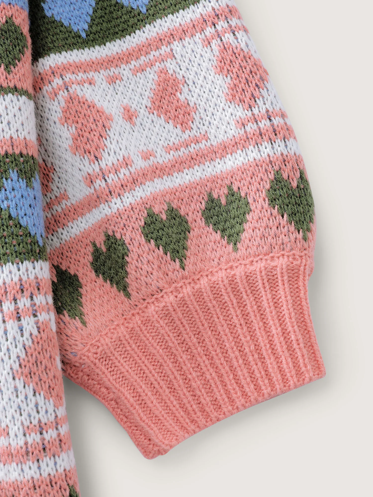 Geometric Print Stretchy Fit Pullover - Image 5