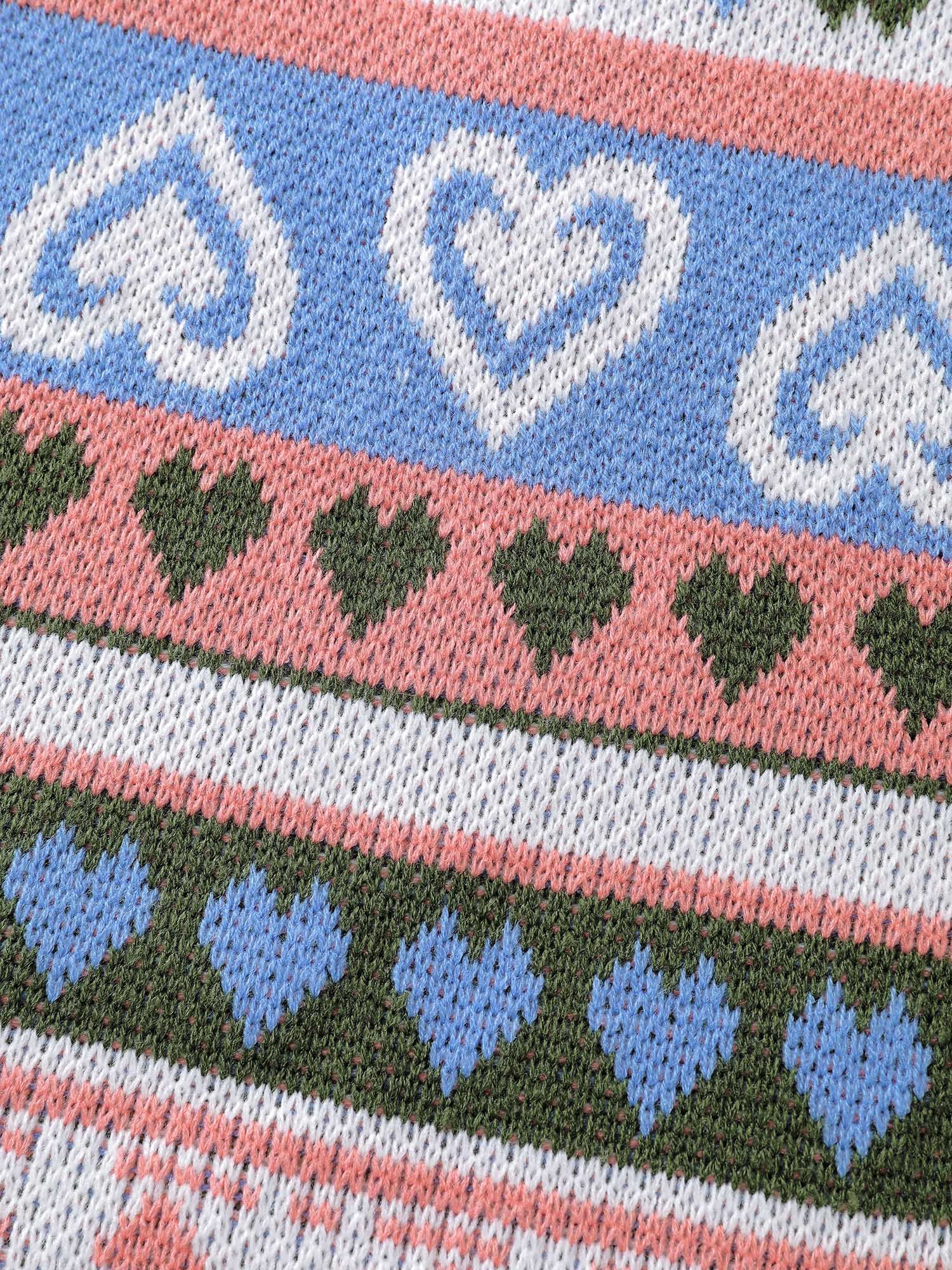 Geometric Print Stretchy Fit Pullover - Image 6
