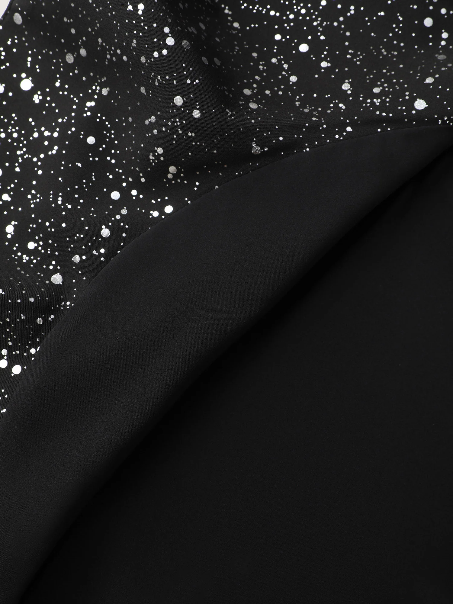 Gold Stamped Ruffled Edge Coat - Image 6