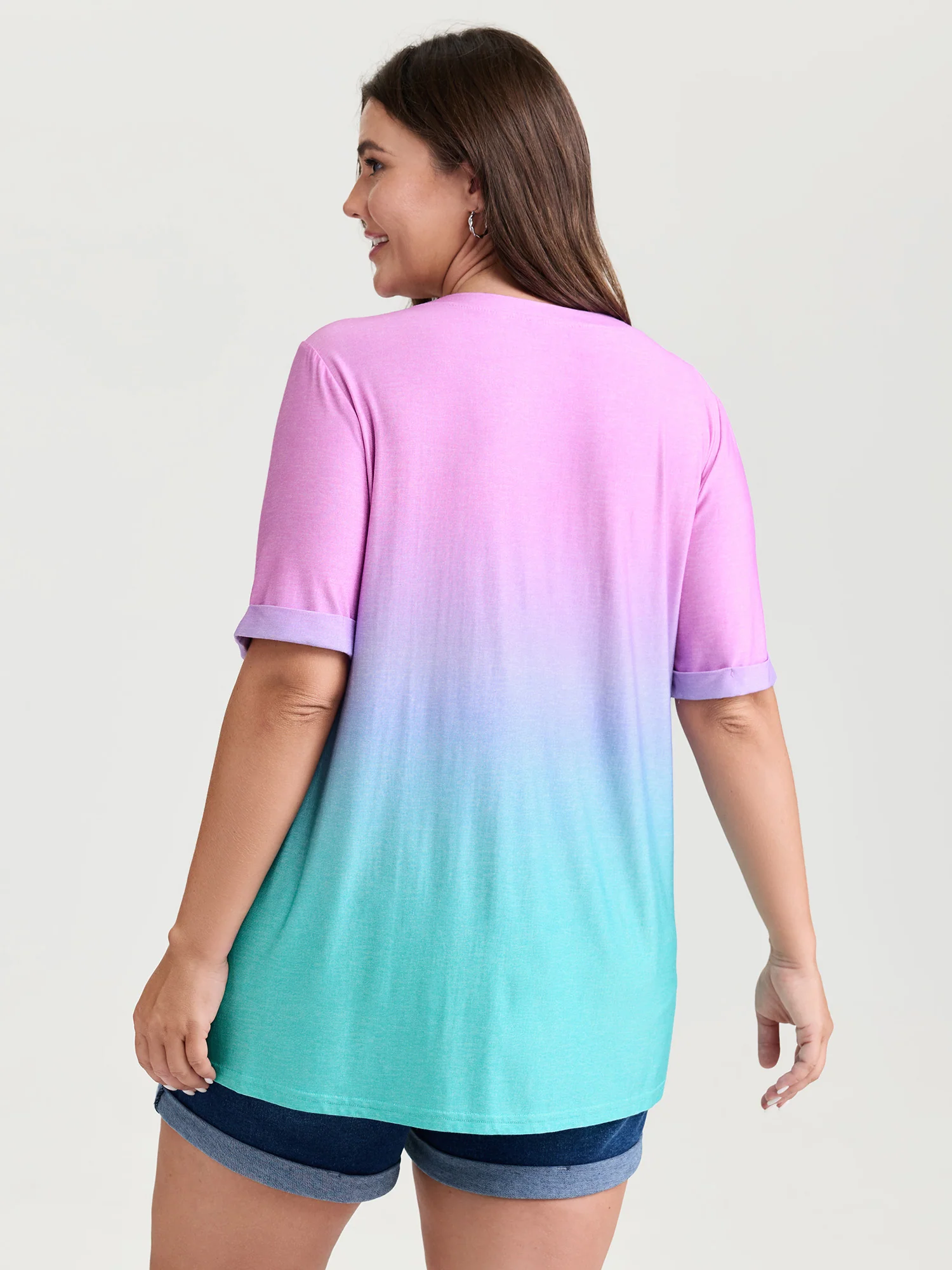 Good Vibes Color Gradient T-Shirt - Image 4