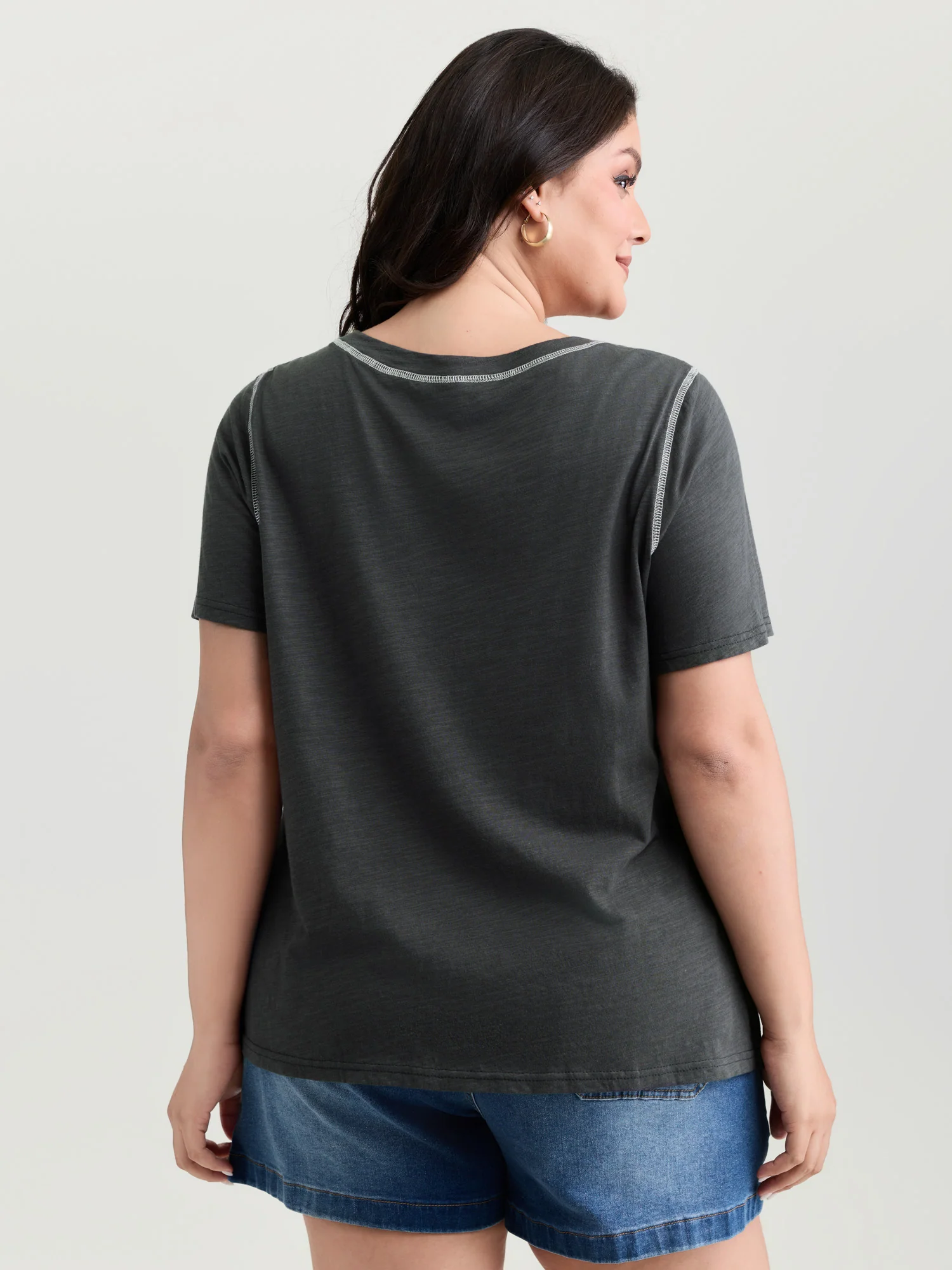Good Vibes Pure Cotton T-Shirt - Image 4