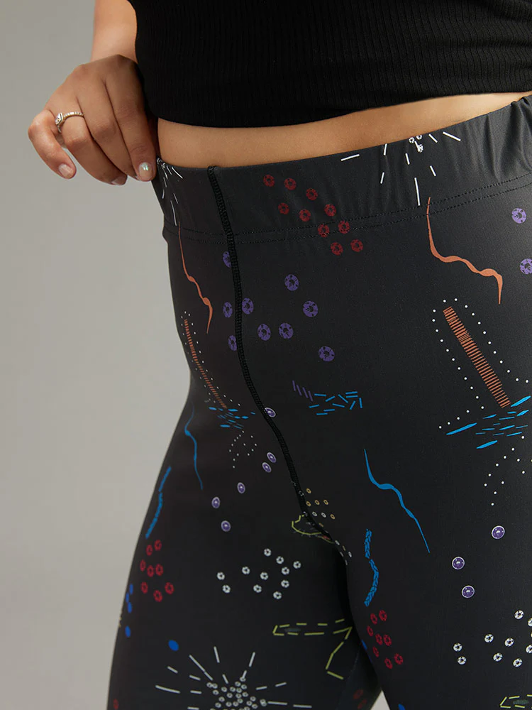 Graphic Art & Design Skinny Leggings - Image 5